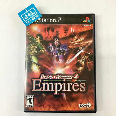 Dynasty Warriors 4: Empires - (PS2) PlayStation 2 [Pre-Owned] Video Games Koei   