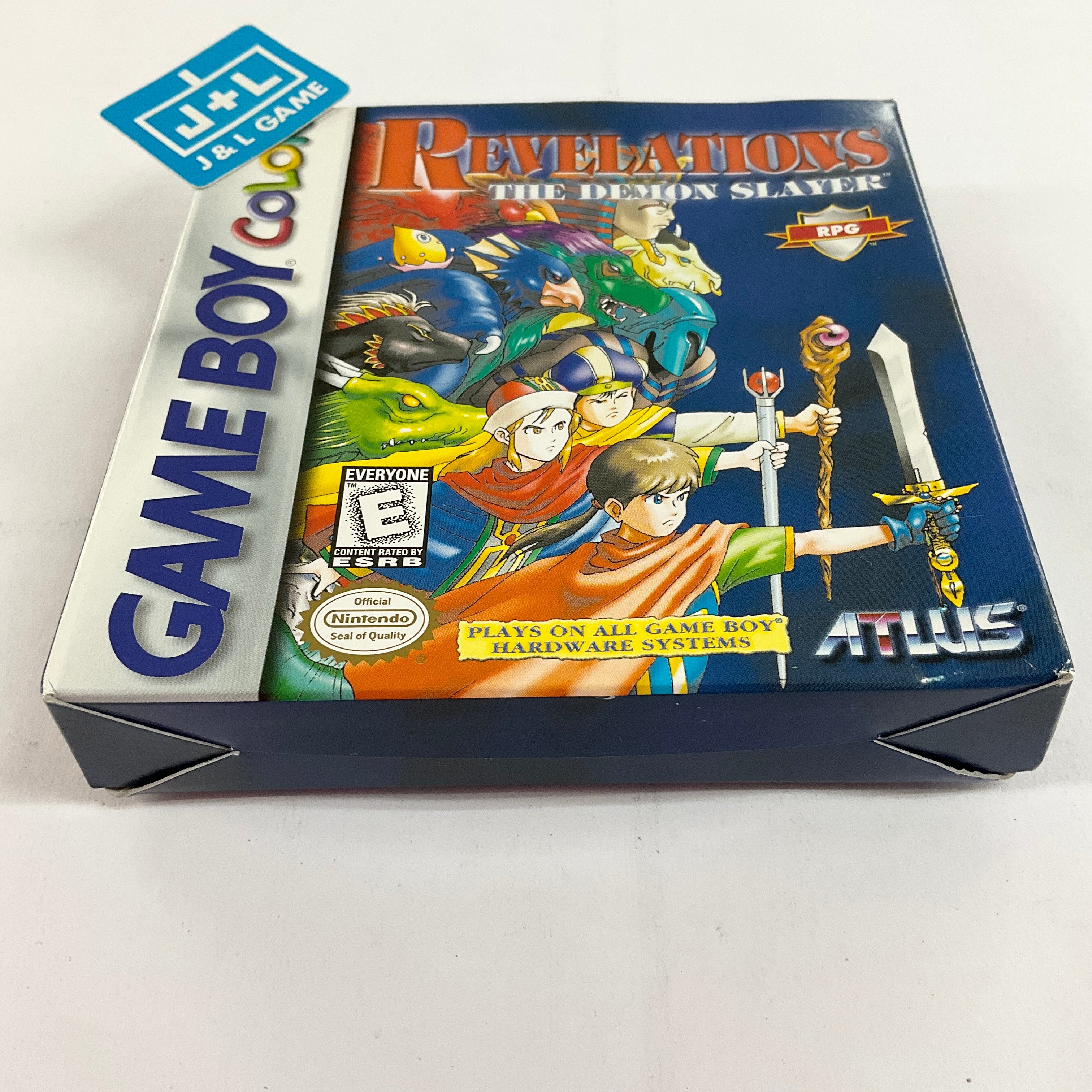 Revelations: The Demon Slayer - (GBC) Game Boy Color [Pre-Owned] Video Games Atlus   