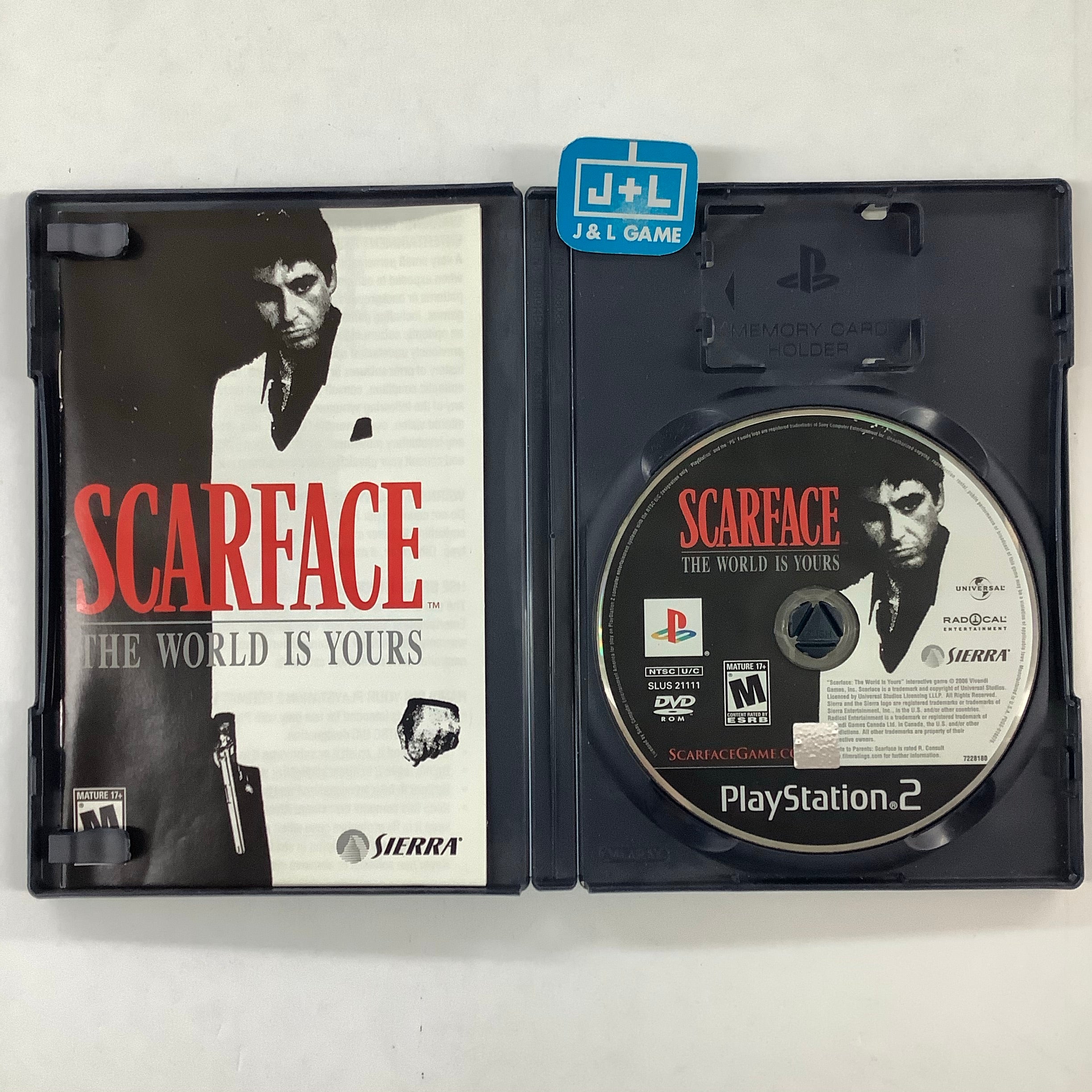 Scarface: The World Is Yours - (PS2) PlayStation 2 [Pre-Owned] Video Games Vivendi Games   