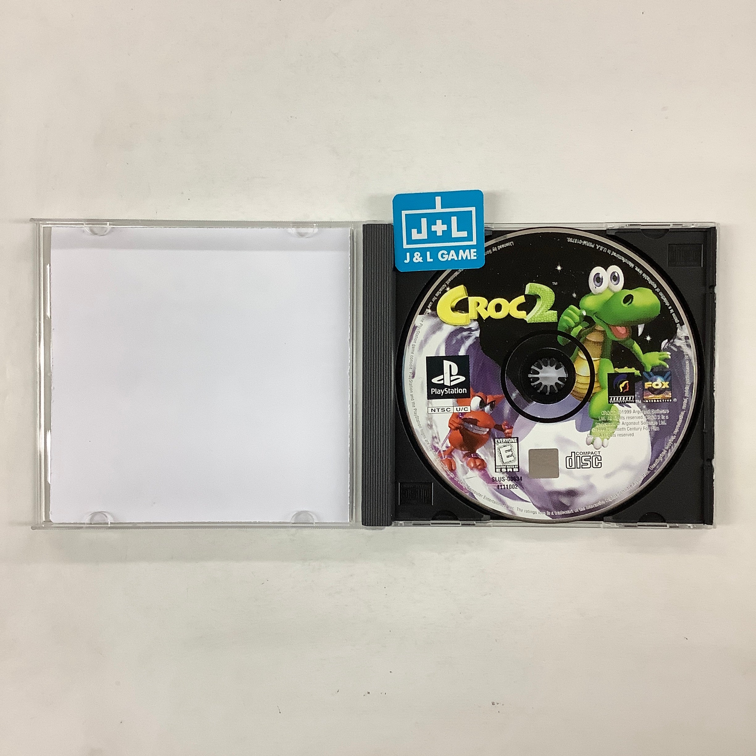Croc 2  - (PS1) PlayStation 1 [Pre-Owned] Video Games Fox Interactive   