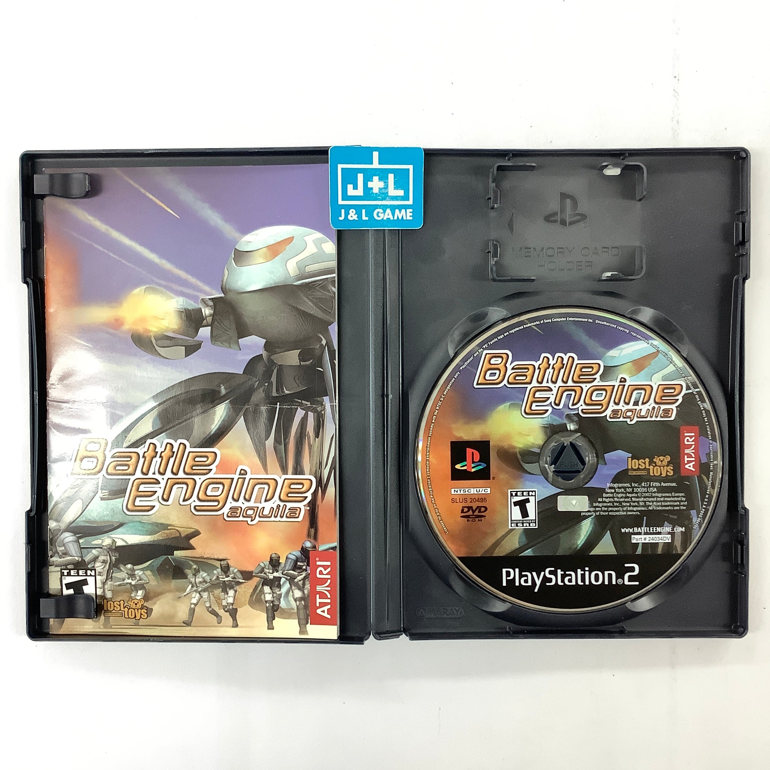 Battle Engine Aquila - (PS2) PlayStation 2 [Pre-Owned] Video Games Atari SA   