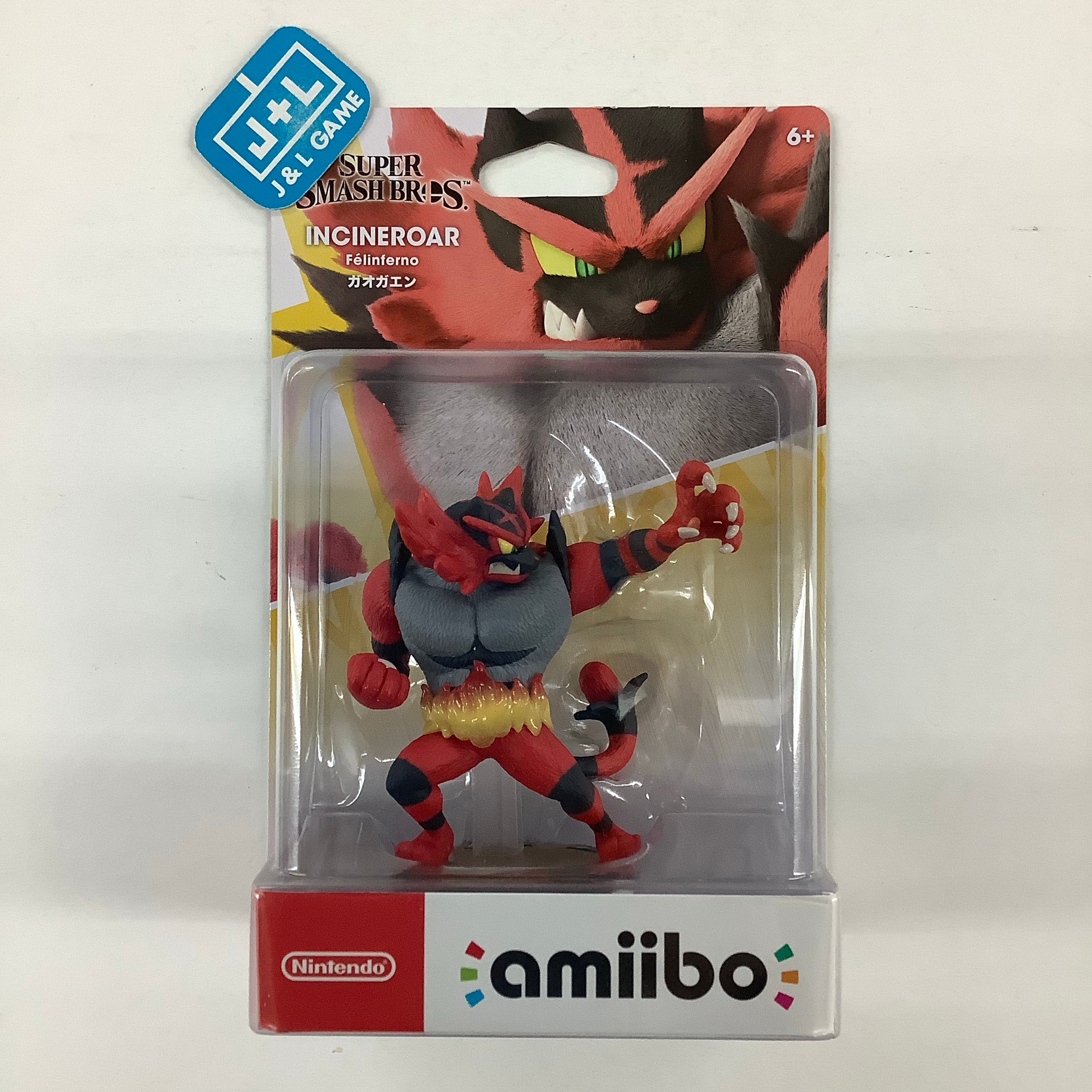 Incineroar (Super Smash Bros. series) - (NSW) Nintendo Switch Amiibo Amiibo Nintendo   