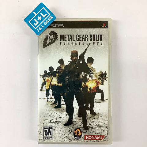 Metal Gear Solid: Portable Ops - Sony PSP [Pre-Owned] Video Games Konami   
