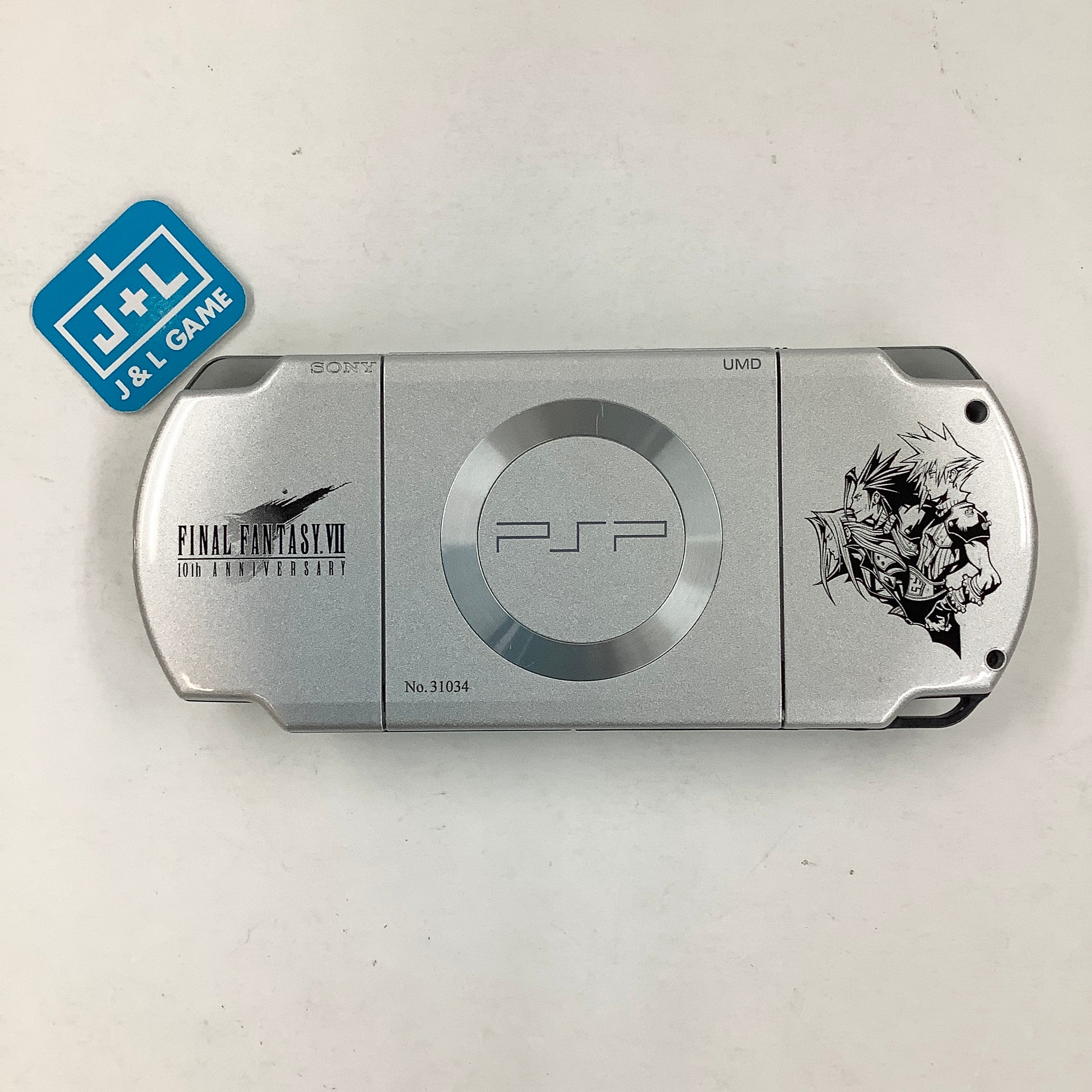 Crisis Core Final Fantasy VII - (FFVII 10th Anniversary Limited) PSP 2000 Bundle - (PSP) Sony PSP [Pre-Owned] (Japanese Import) Consoles Square Enix   