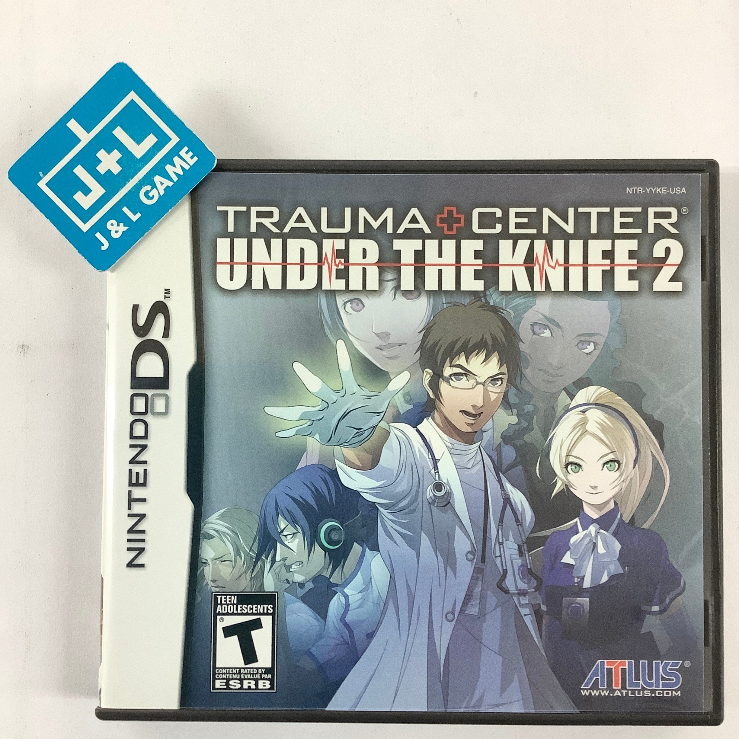 Trauma Center: Under the Knife 2 - (NDS) Nintendo DS [Pre-Owned] Video Games Atlus   