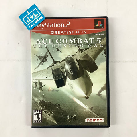 Ace Combat 5: The Unsung War (Greatest Hits) - (PS2) PlayStation 2 [Pre-Owned] Video Games Namco   