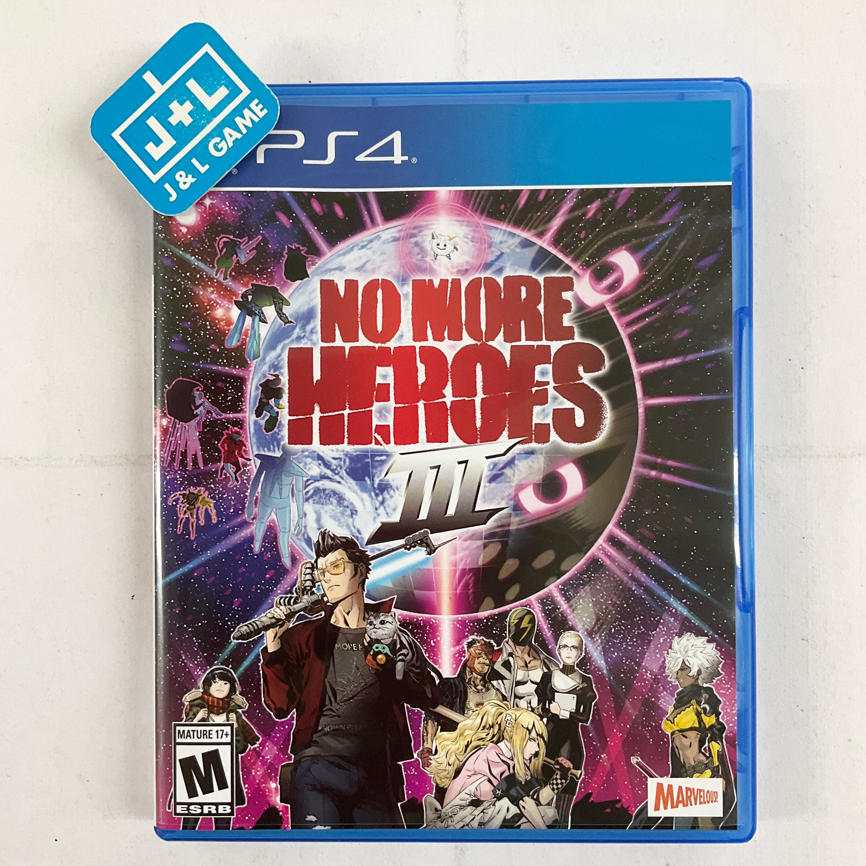 No More Heroes 3 – Day 1 Edition - (PS4) PlayStation 4 [UNBOXING
