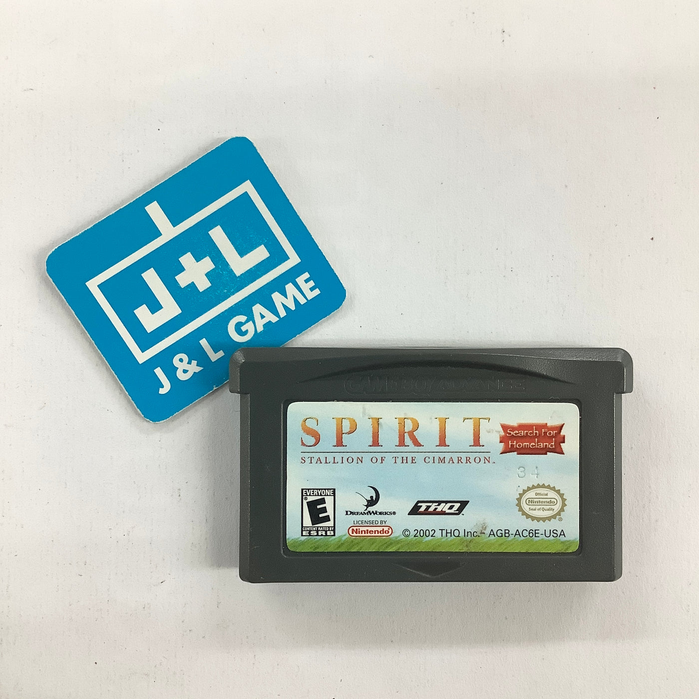 Spirit: Stallion of the Cimarron - (GBA) Game Boy Advance [Pre-Owned] Video Games THQ   