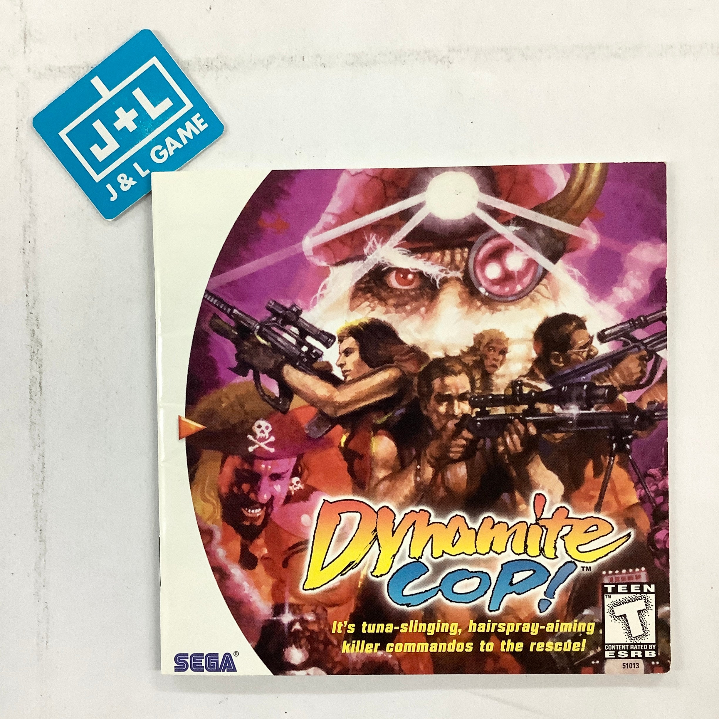 Dynamite Cop! - (DC) SEGA Dreamcast  [Pre-Owned] Video Games Sega   