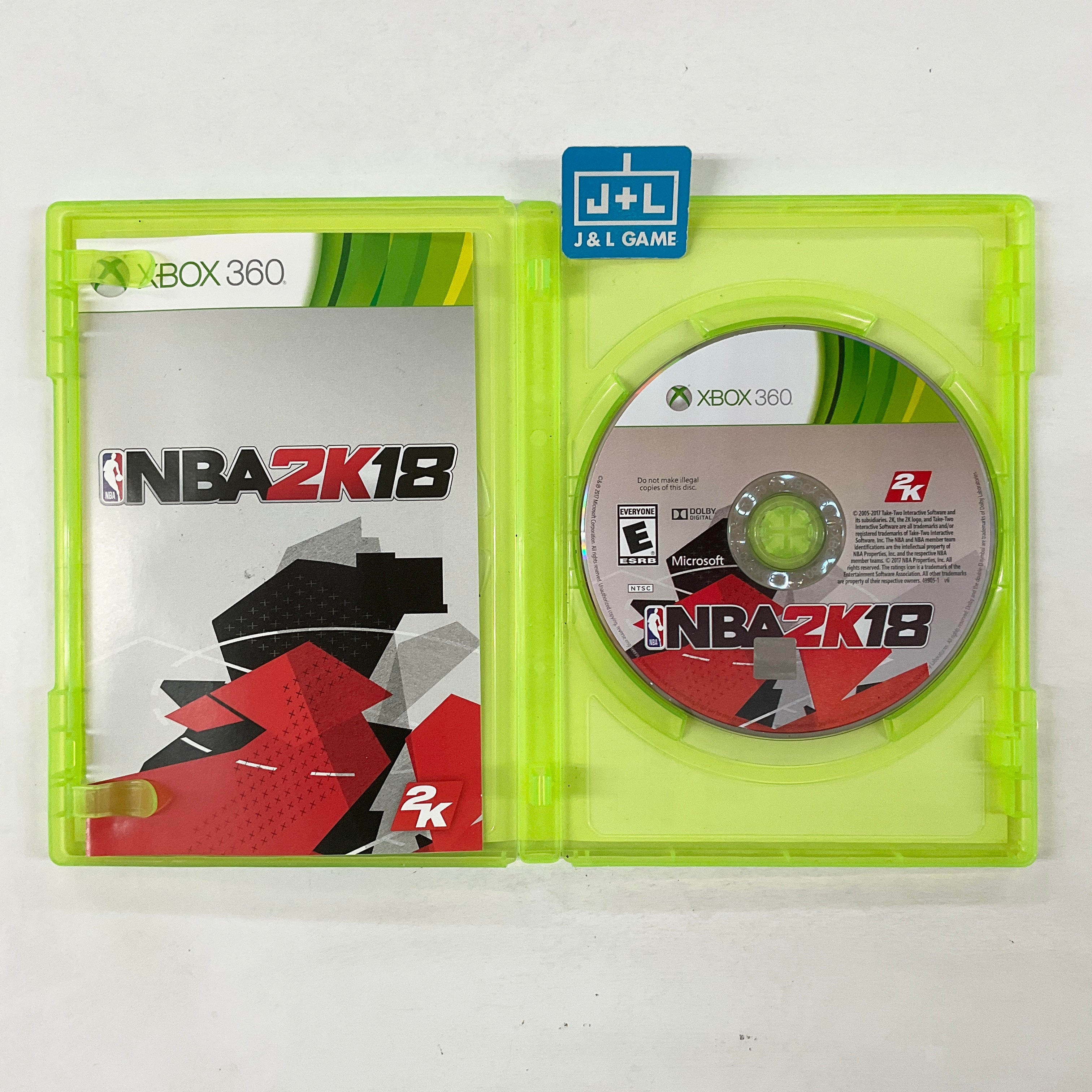 NBA 2K18 - Xbox 360 [Pre-Owned] Video Games 2K Games   