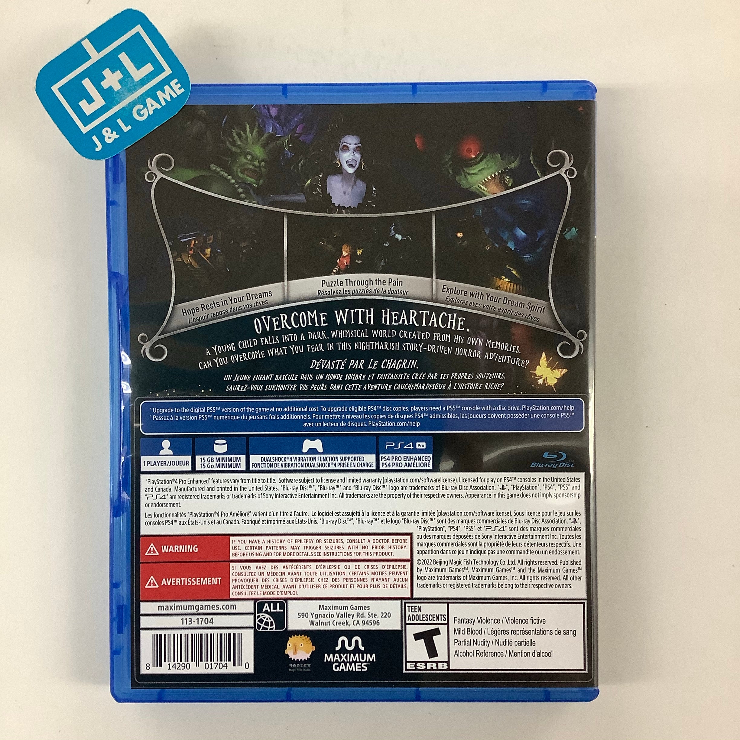In Nightmare - (PS4) PlayStation 4 [UNBOXING] Video Games Maximum Games   
