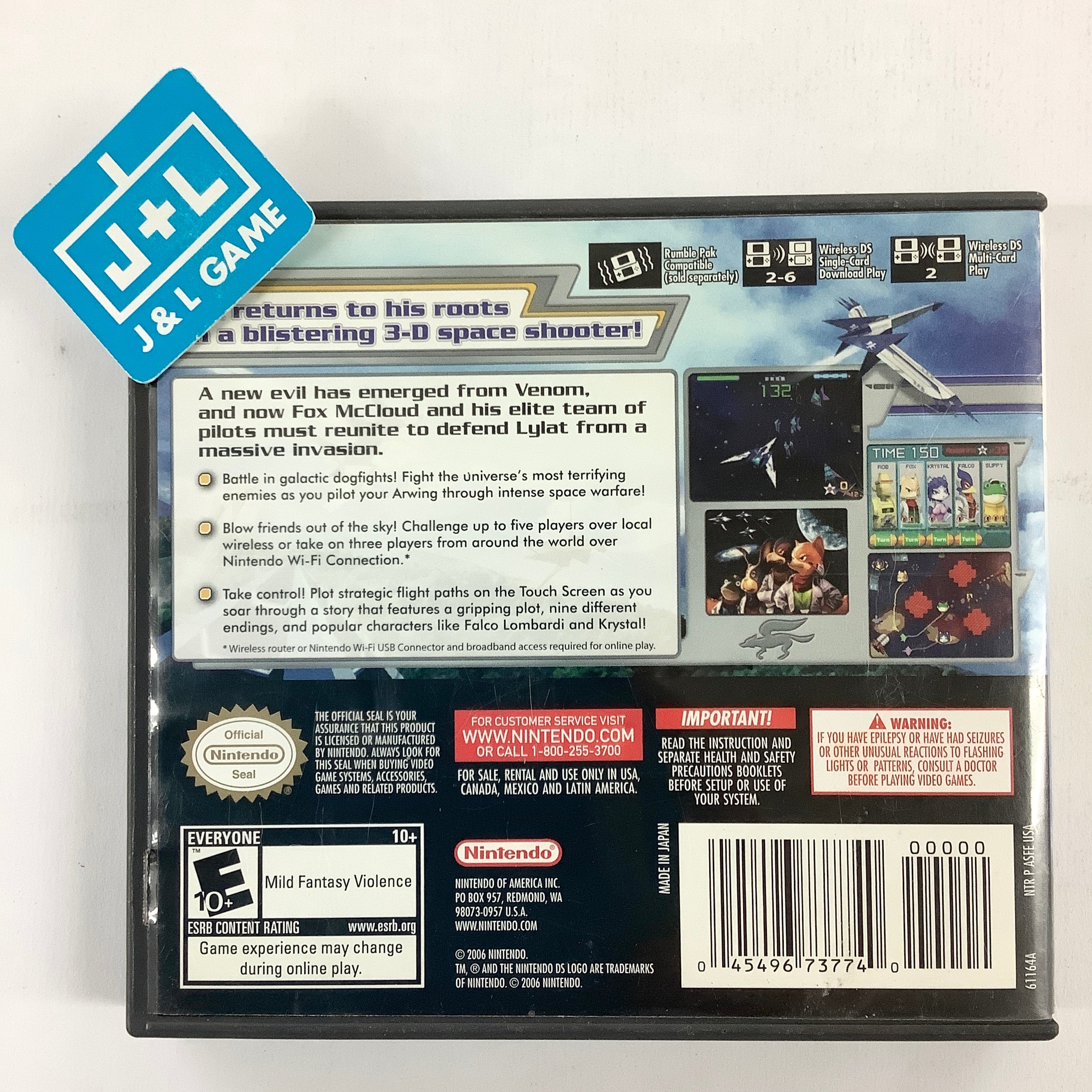 Star Fox Command - (NDS) Nintendo DS [Pre-Owned] Video Games Nintendo   