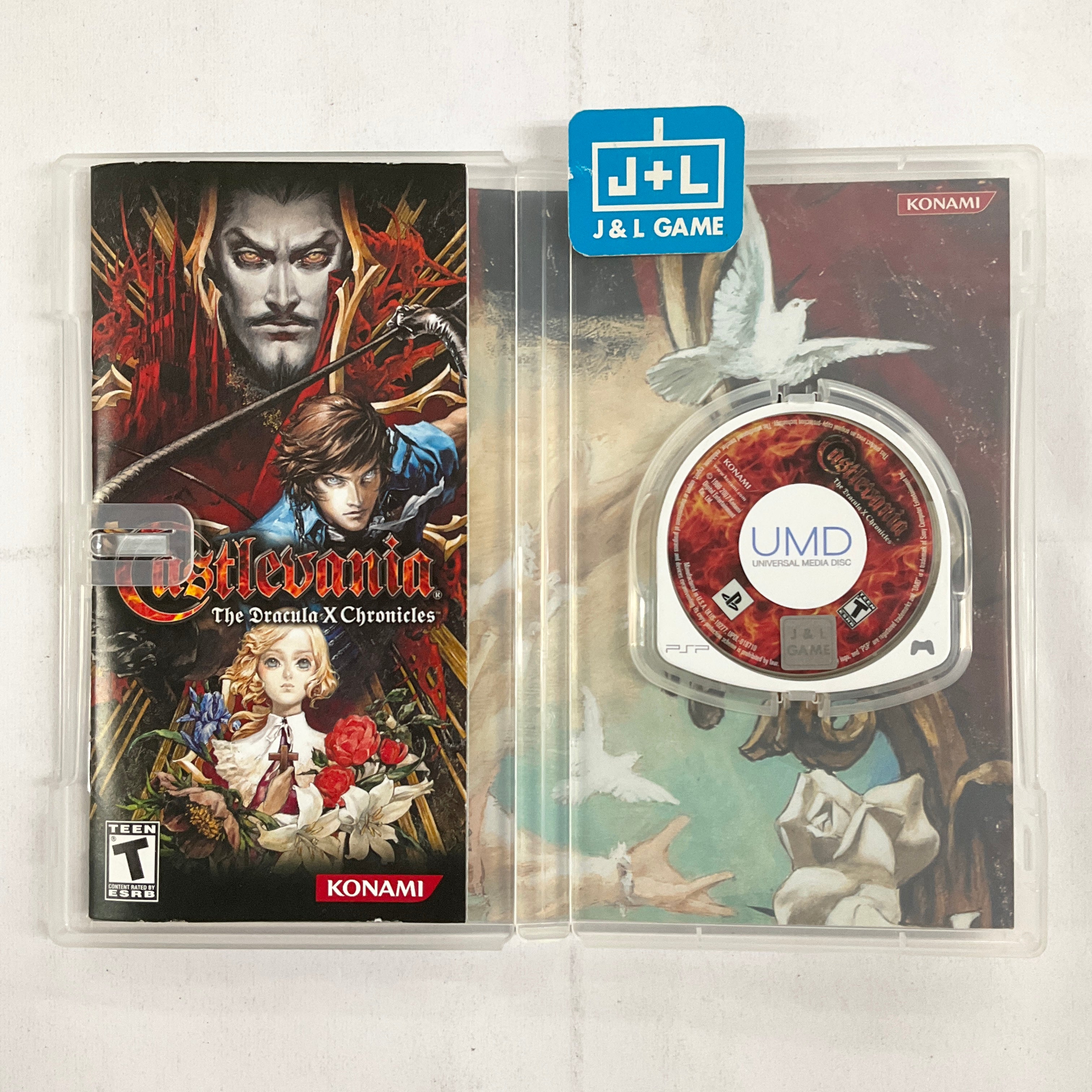 Castlevania: The Dracula X Chronicles - SONY PSP [Pre-Owned] Video Games Konami   