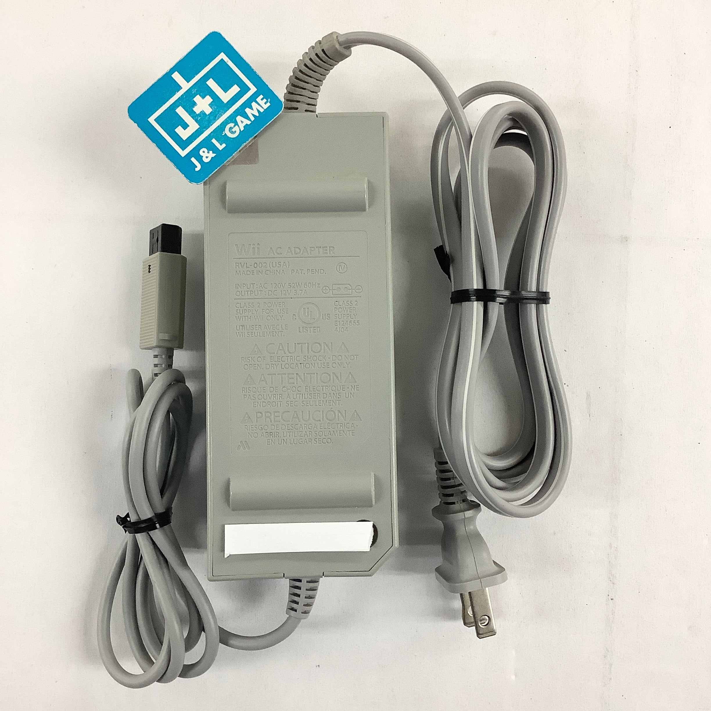 Nintendo Wii AC Adapter (RVL-002 (USA)) - Nintendo Wii [Pre-Owned] | J ...