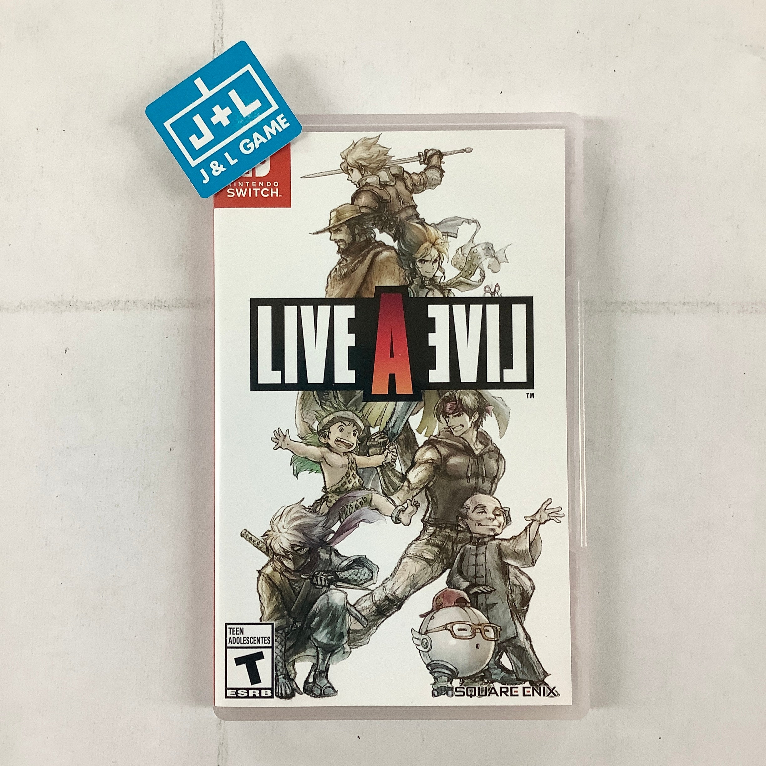 LIVE A LIVE - (NSW) Nintendo Switch [UNBOXING] Video Games Square Enix   