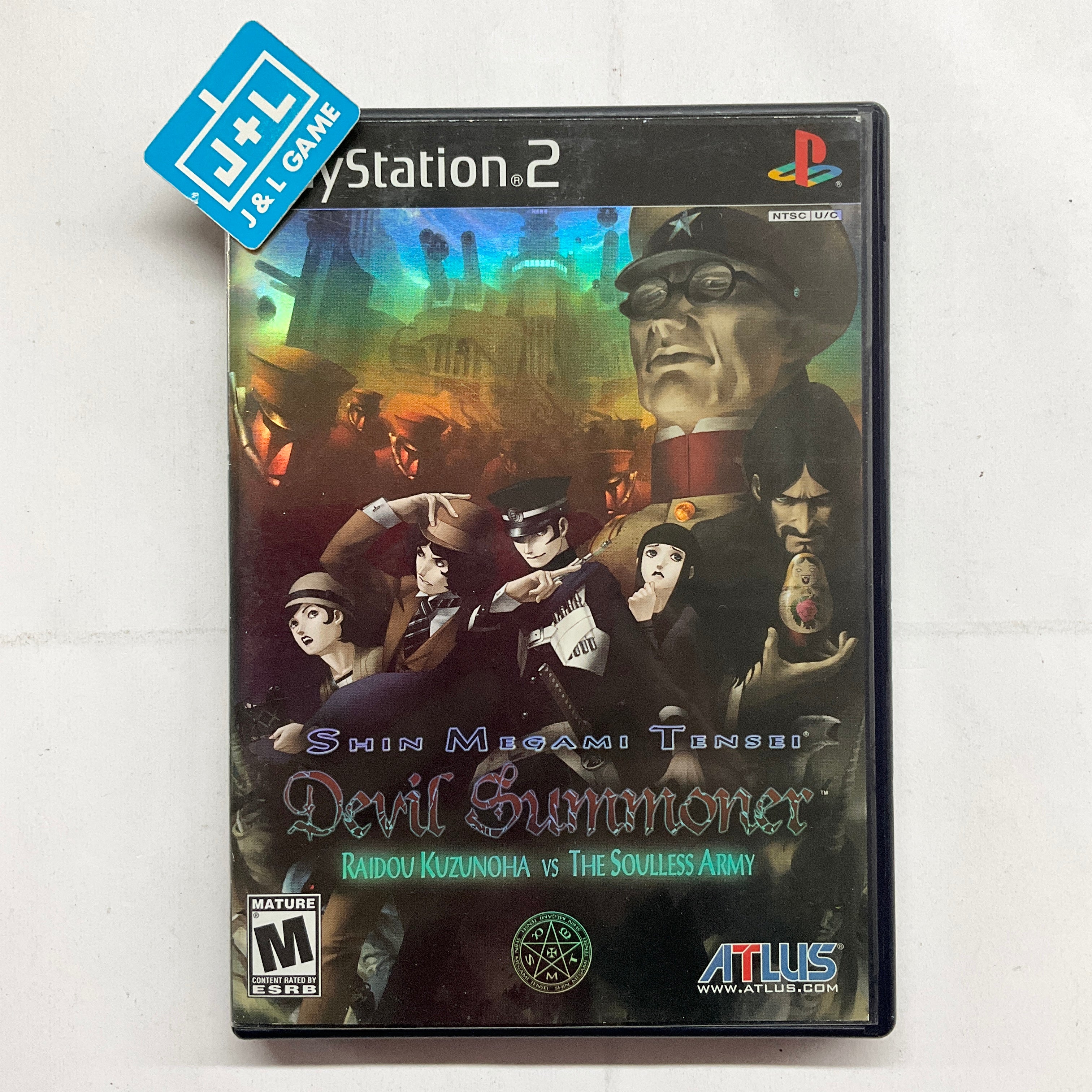 Shin Megami Tensei: Devil Summoner Raidou Kuzunoha vs The Soulless Army - (PS2) PlayStation 2 [Pre-Owned] Video Games Atlus   