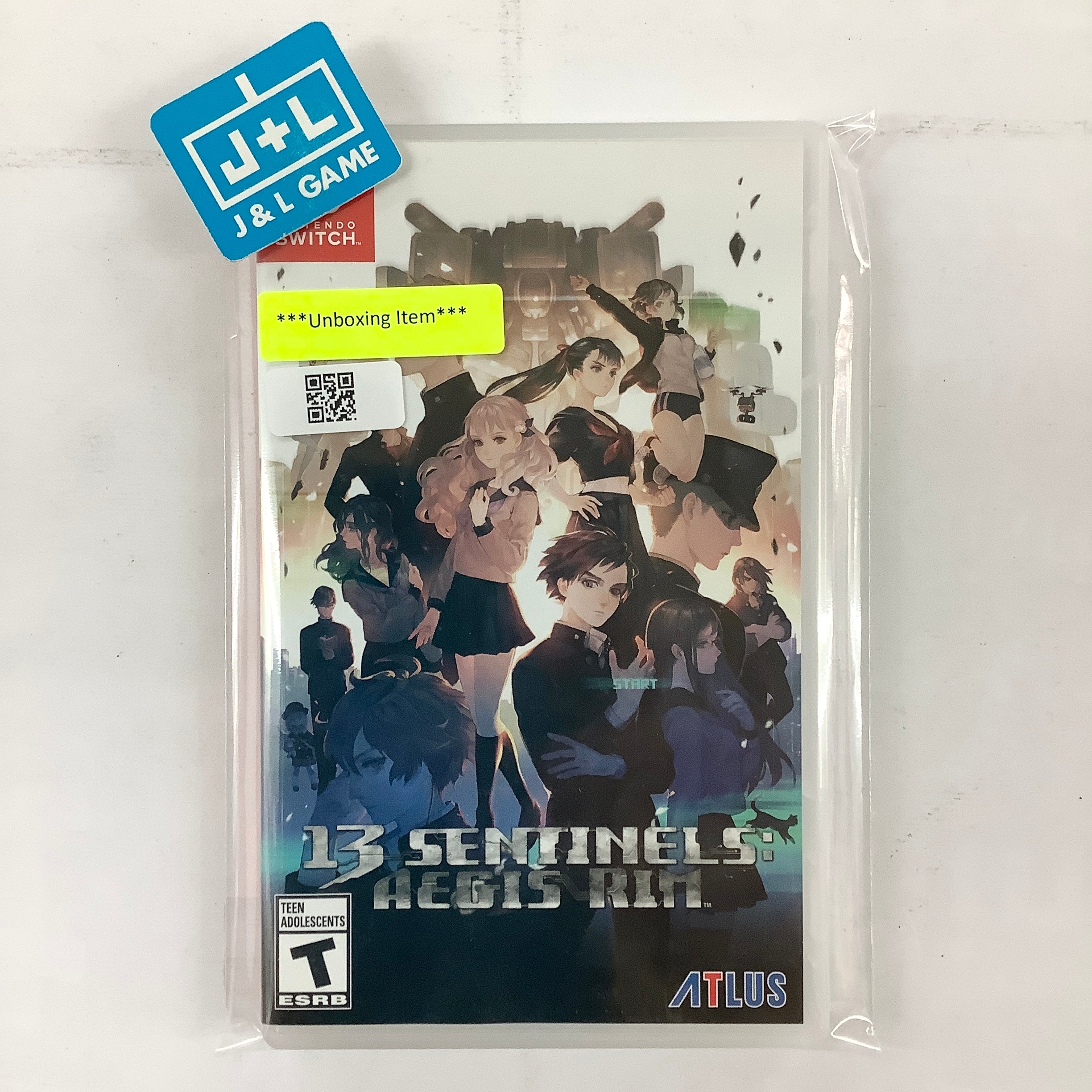 13 Sentinels: Aegis Rim - (NSW) Nintendo Switch [UNBOXING] | J&L Game