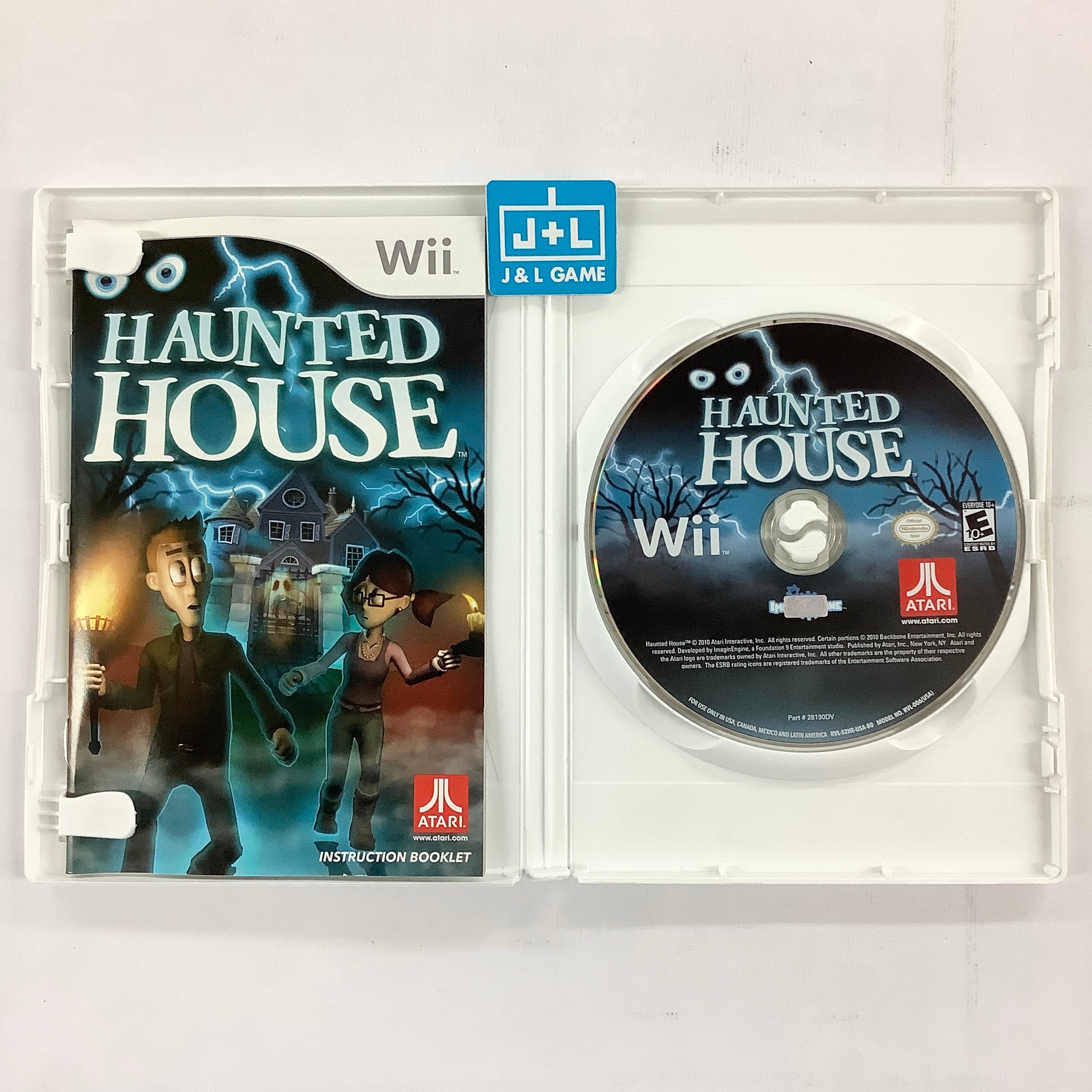 Haunted House - Nintendo Wii [Pre-Owned] Video Games Atari   
