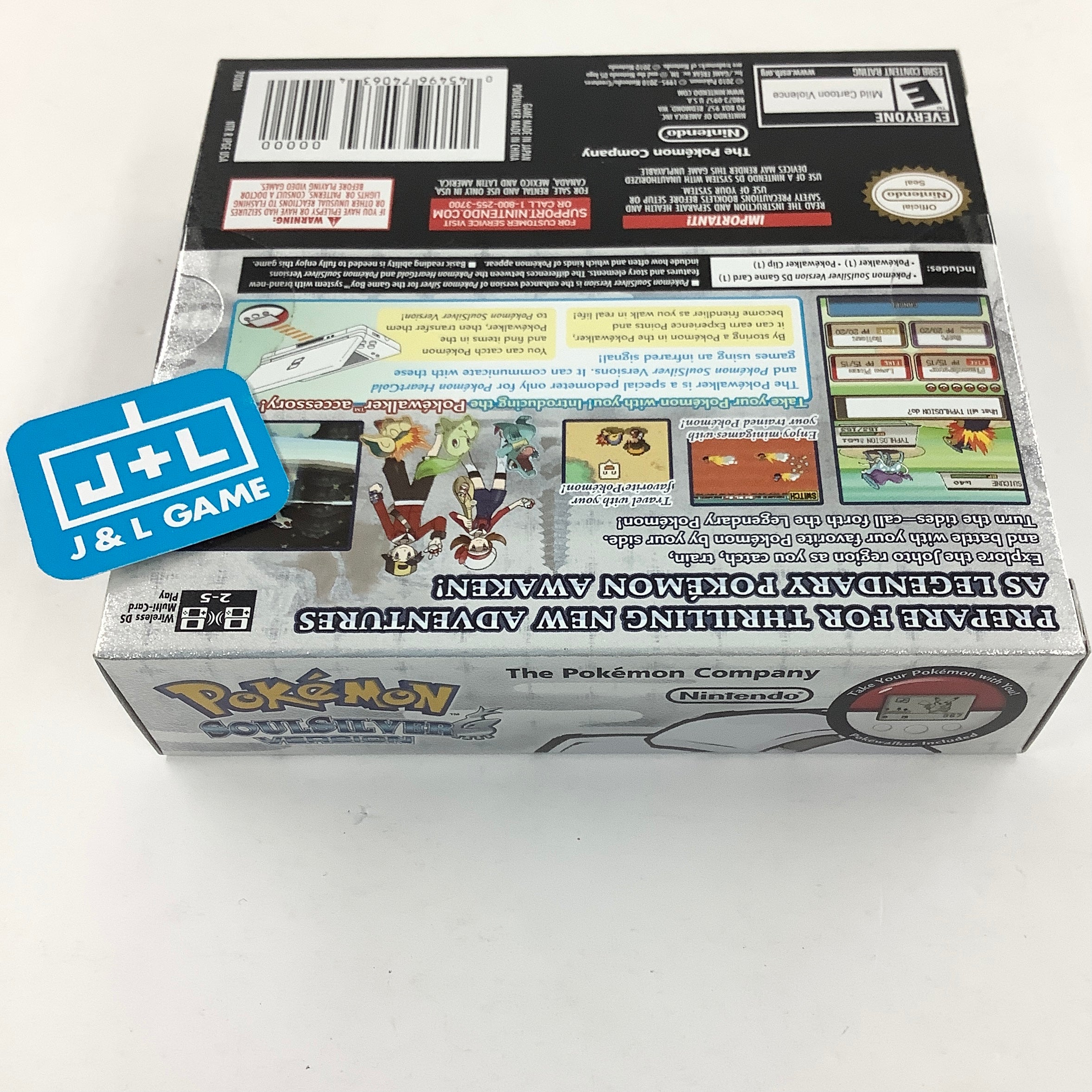 Pokemon SoulSilver Version (#1) - (NDS) Nintendo DS Video Games Nintendo   