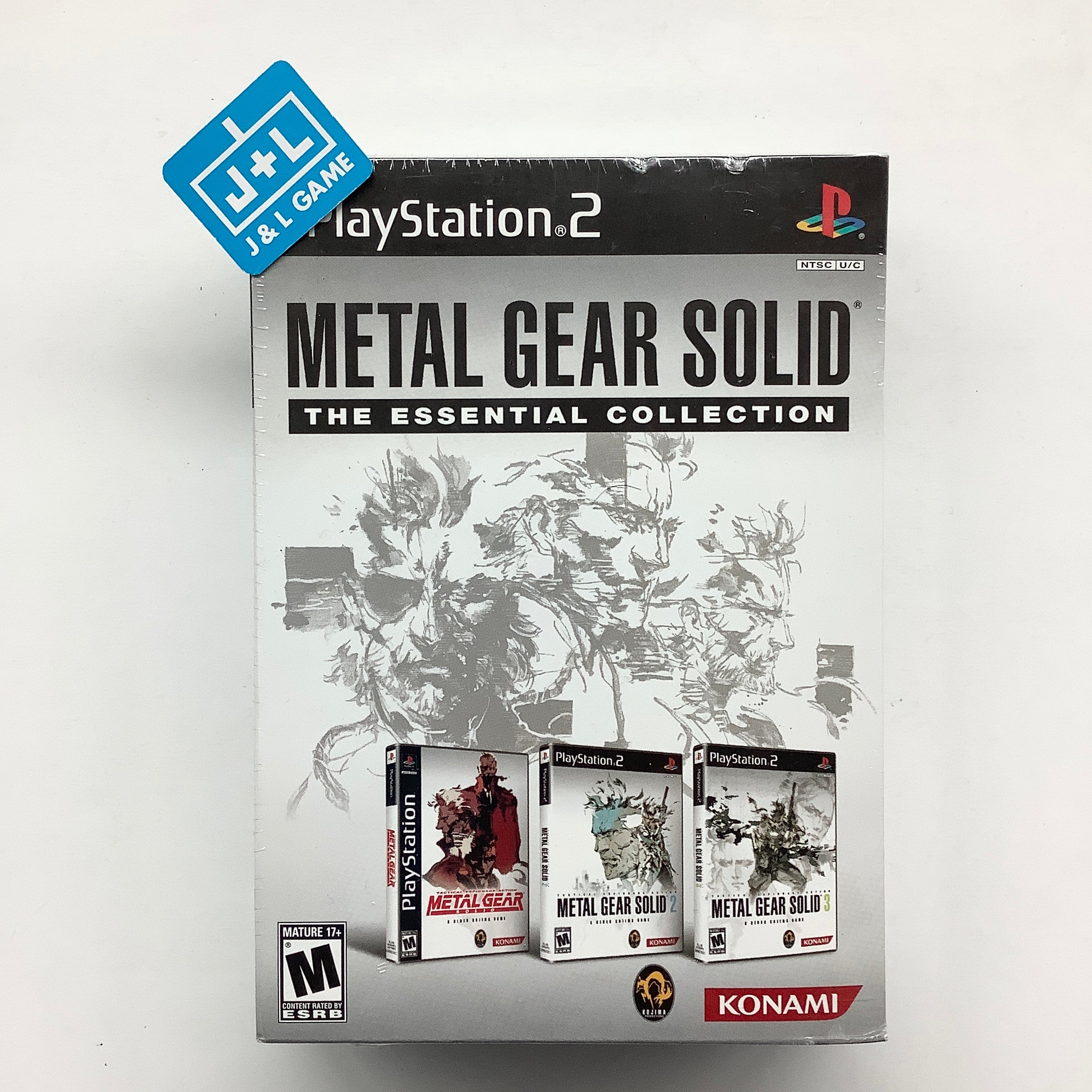 Metal Gear Solid Essential Collection - Sony PlayStation 2 (PS2)