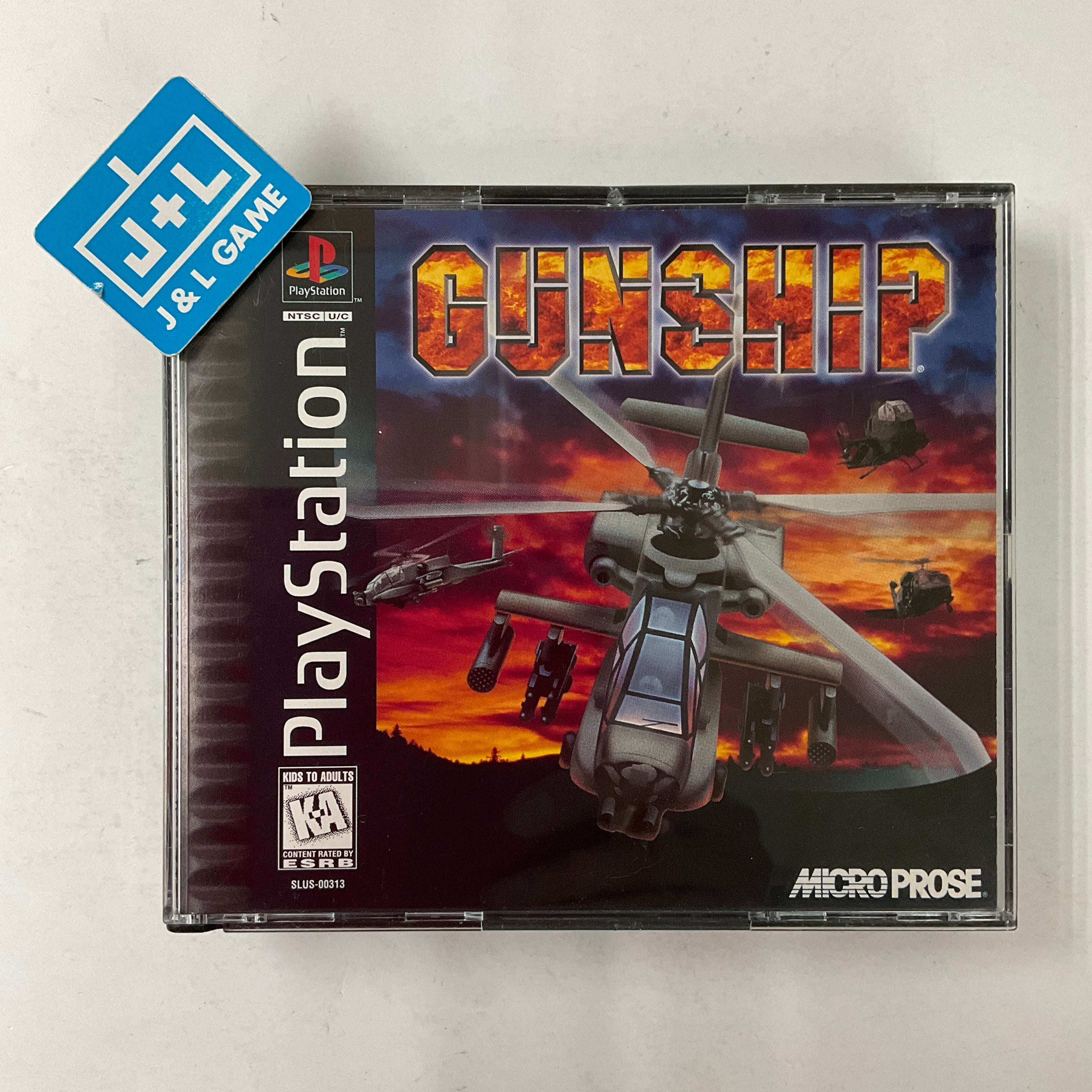 Gunship - (PS) PlayStation 1 [Pre-Owned] Video Games MicroProse   