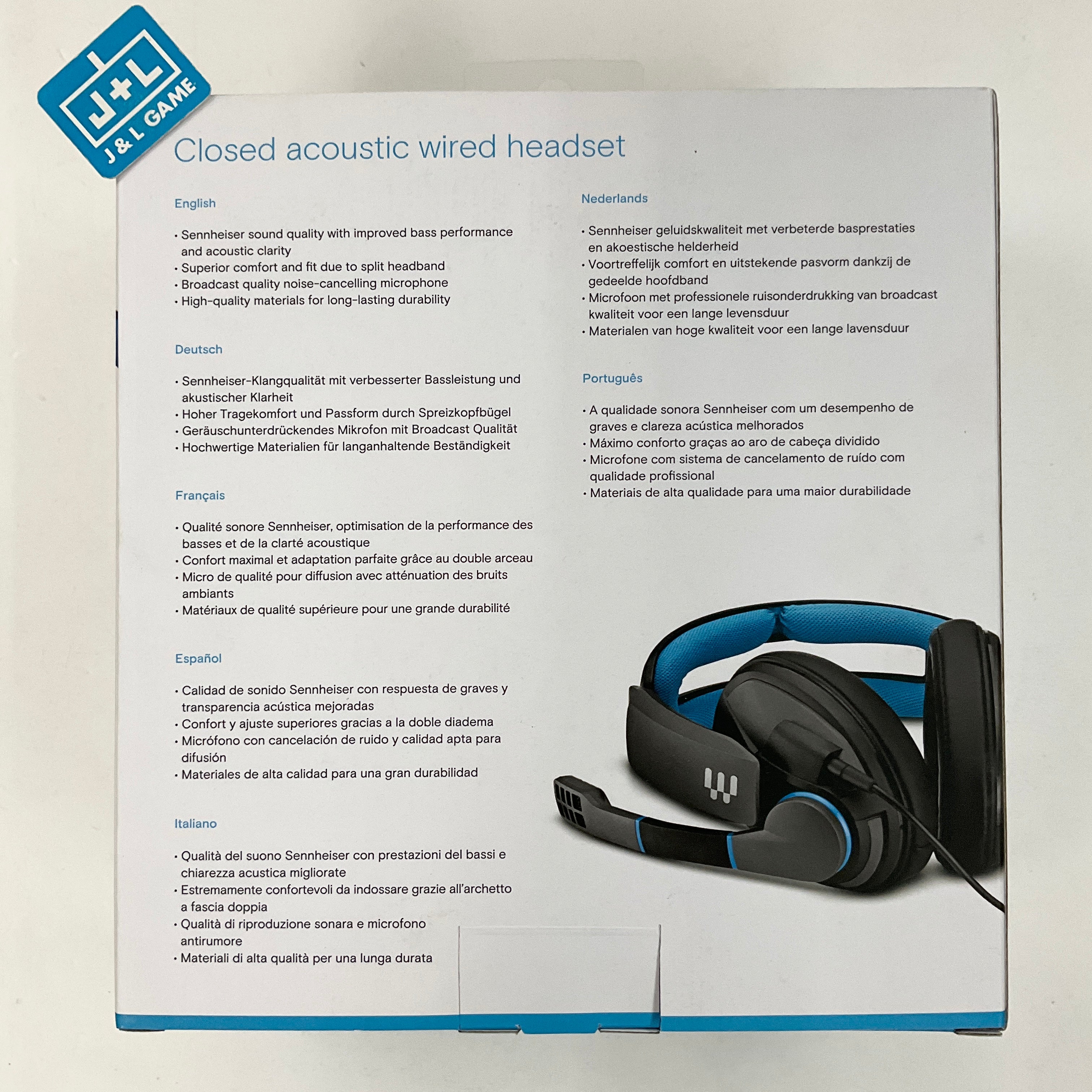 EPOS Sennheiser GSP 300 Gaming Headset - (PS4) Playstation 4 Accessories EPOS Gaming   