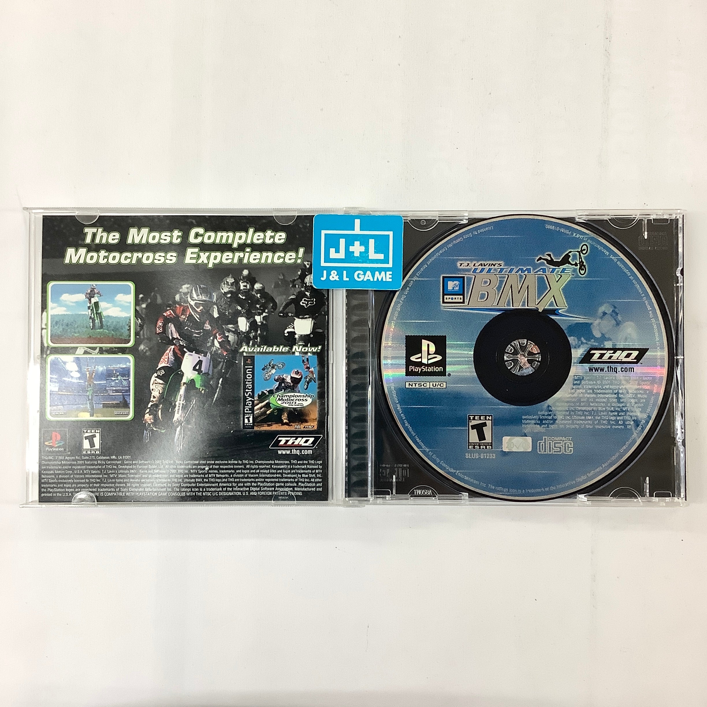 MTV Sports: T.J. Lavin's Ultimate BMX - (PS1) PlayStation 1 [Pre