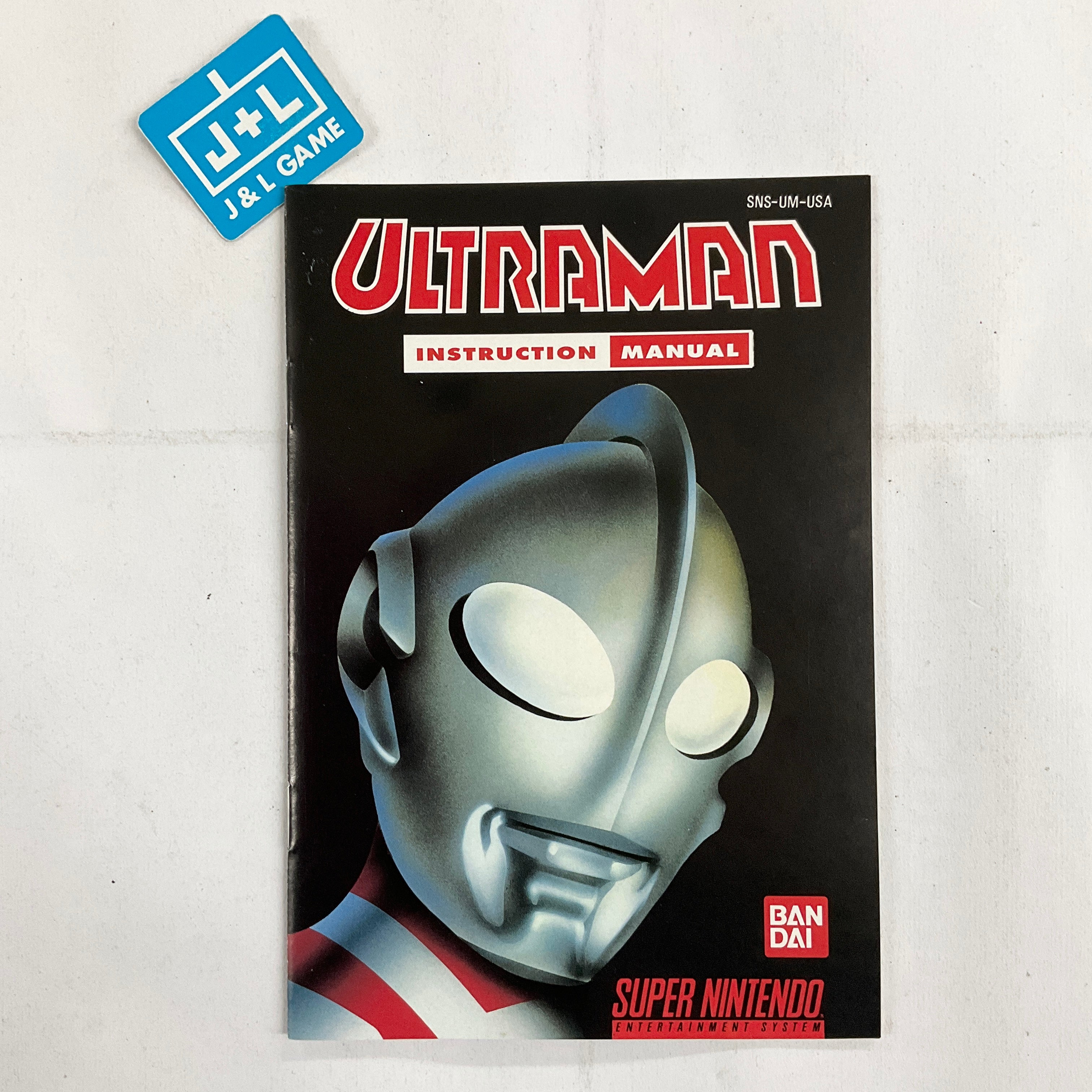 Ultraman - (SNES) Super Nintendo [Pre-Owned] Video Games Bandai   