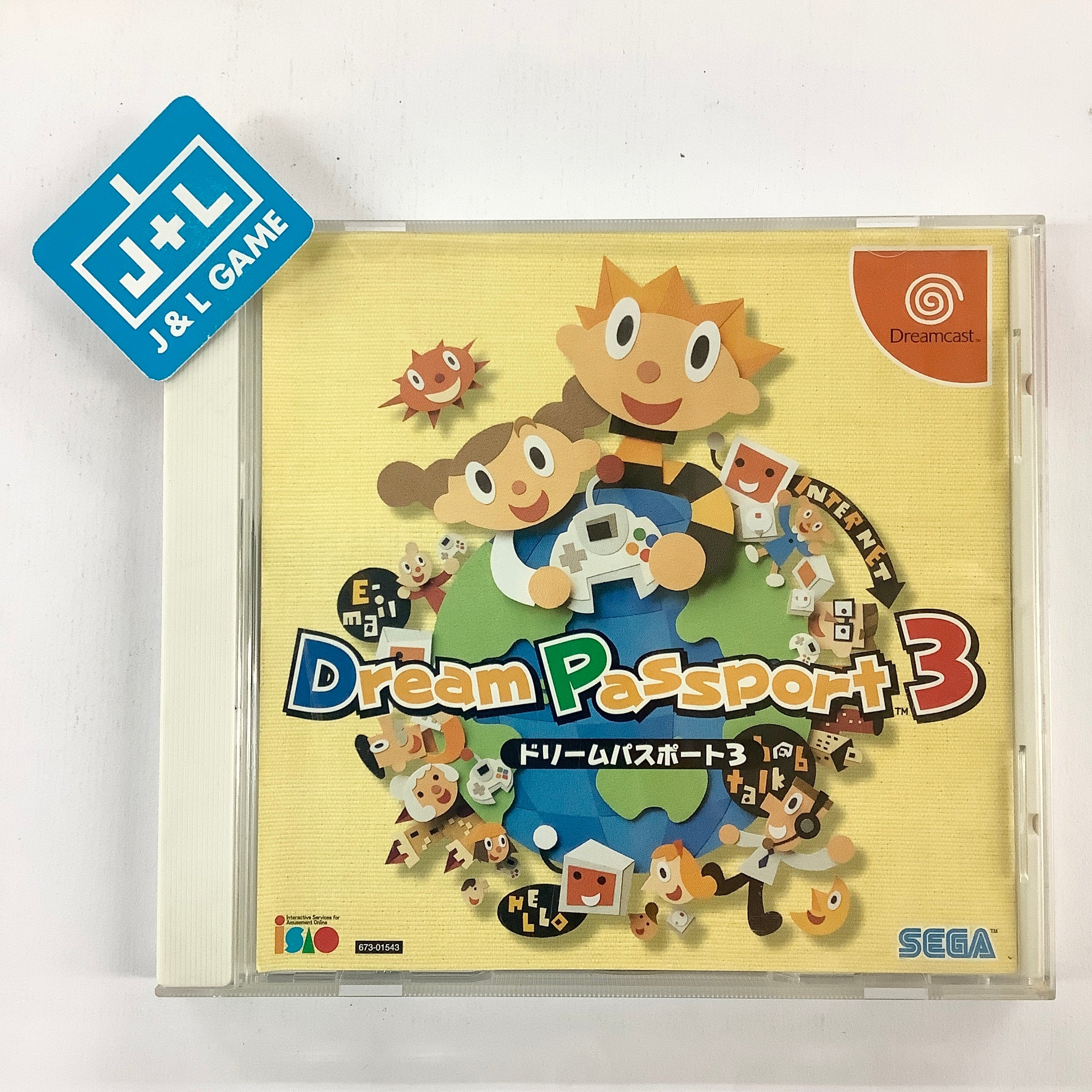 Dream Passport 3 - (DC) SEGA Dreamcast [Pre-Owned] (Japanese Import) Video Games Sega   