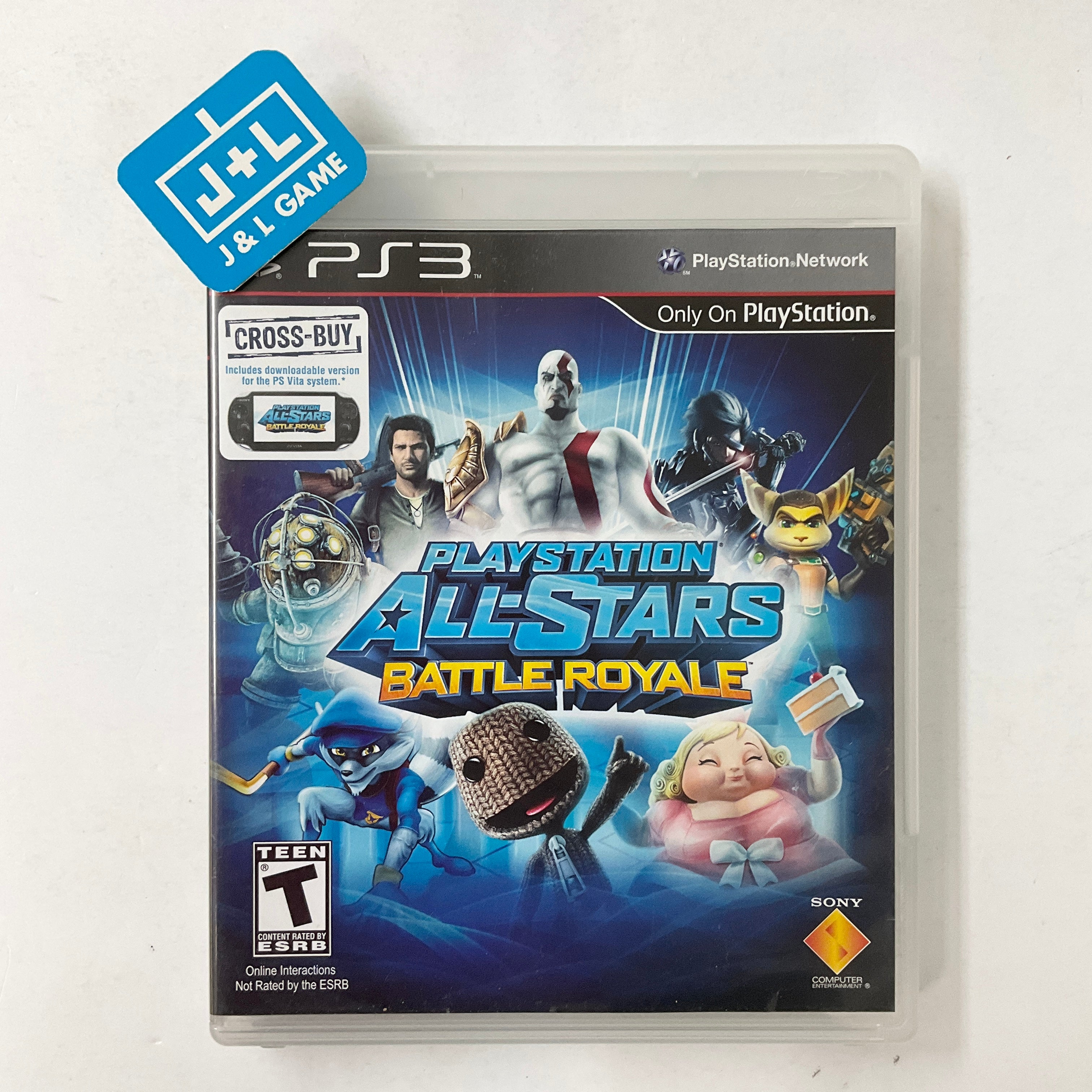 PlayStation All Stars Battle Royale PS3 PlayStation 3 Pre Owned