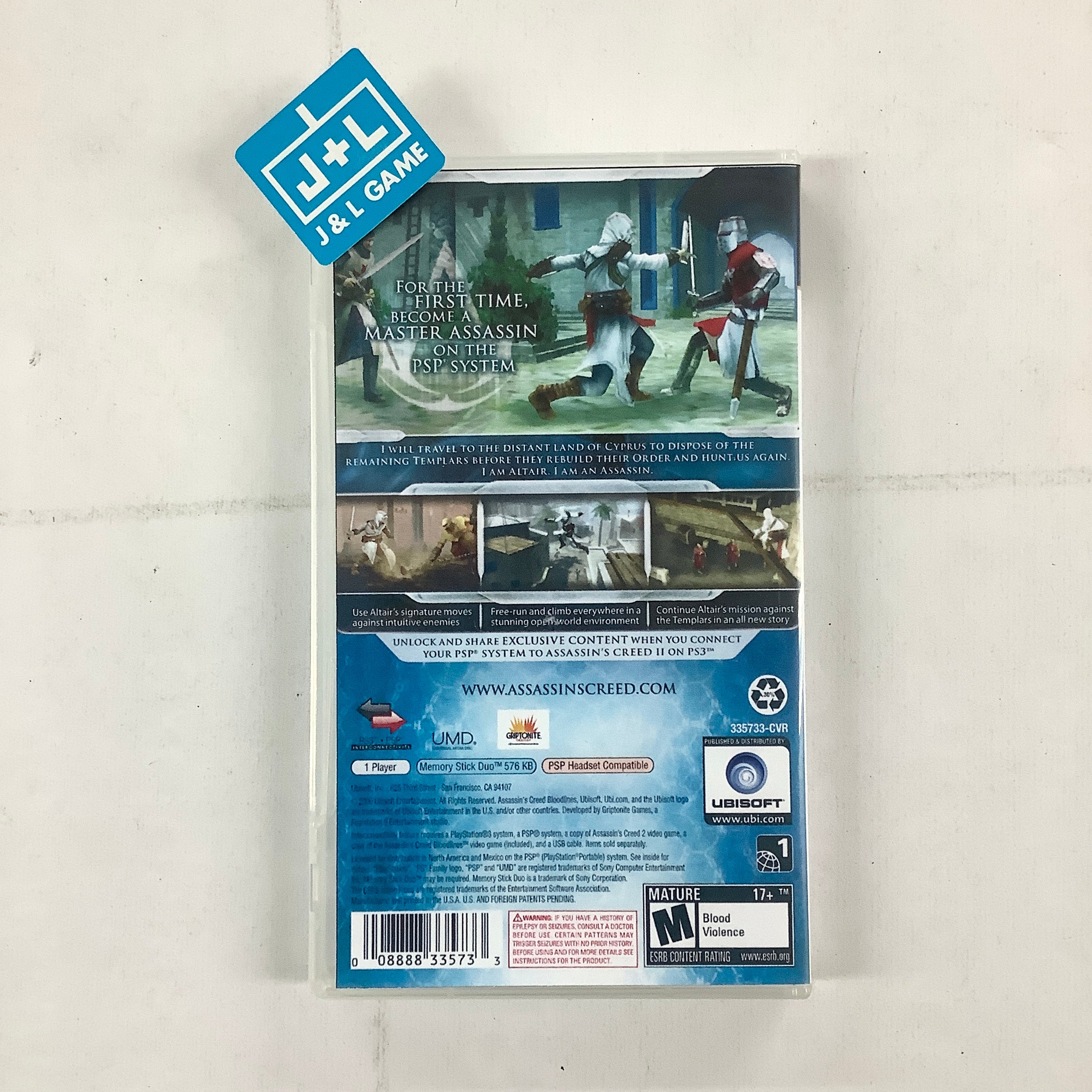 Assassin's Creed: Bloodlines - Sony PSP [Pre-Owned] Video Games Ubisoft   