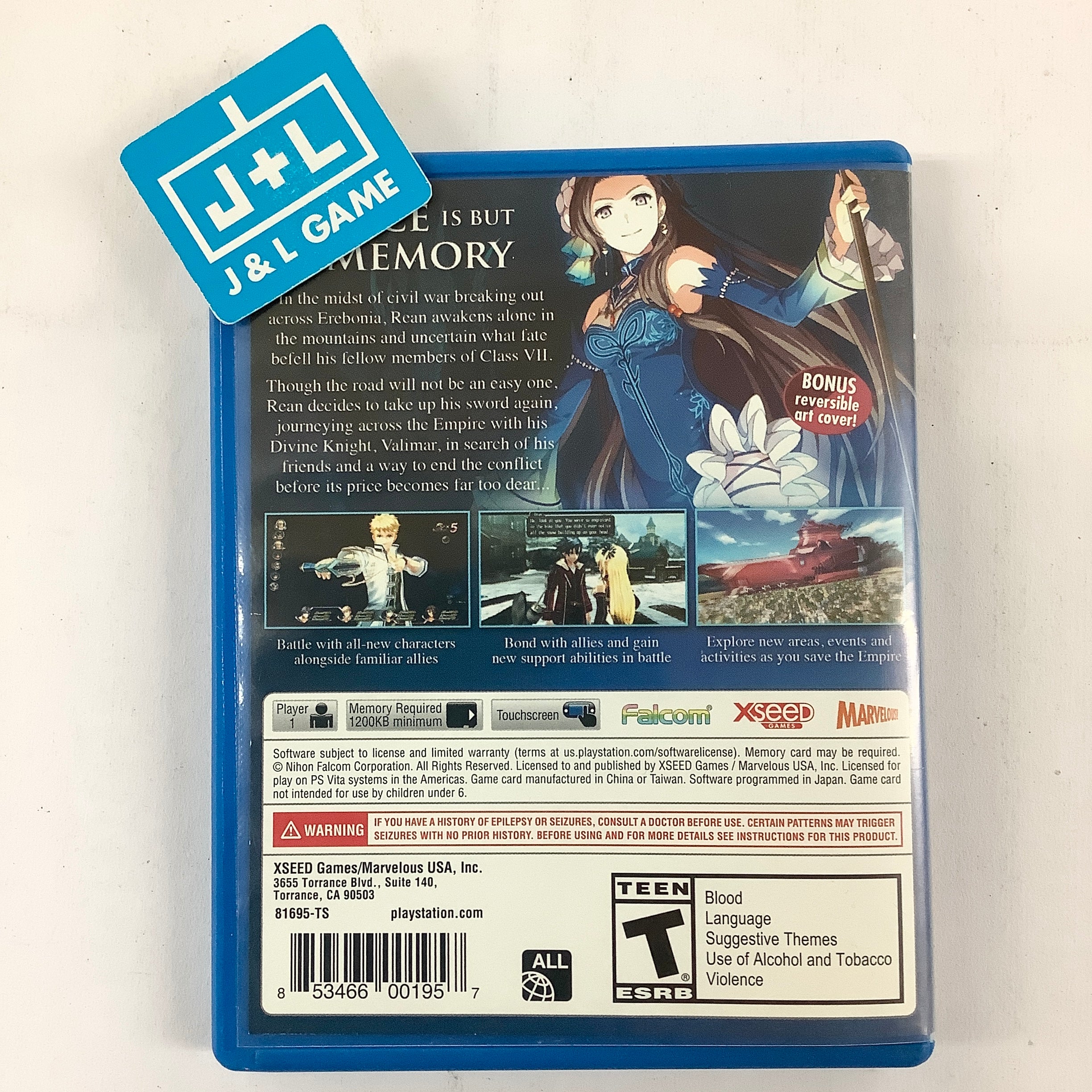 The Legend of Heroes: Trails of Cold Steel II - (PSV) PlayStation Vita [Pre-Owned] Video Games XSEED Games   