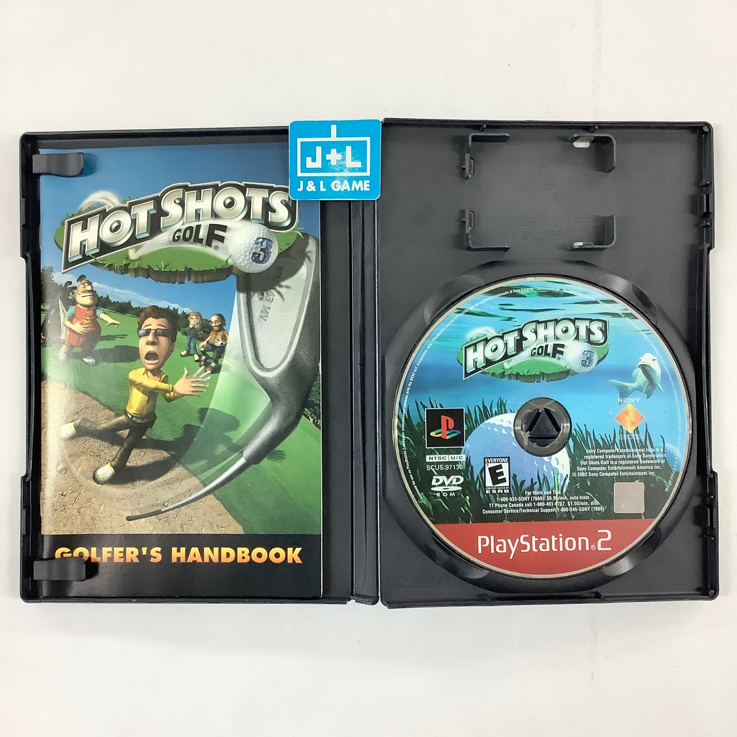 Hot Shots Golf 3 (Greatest Hits) - (PS2) PlayStation 2 [Pre-Owned] Video Games SCEA   