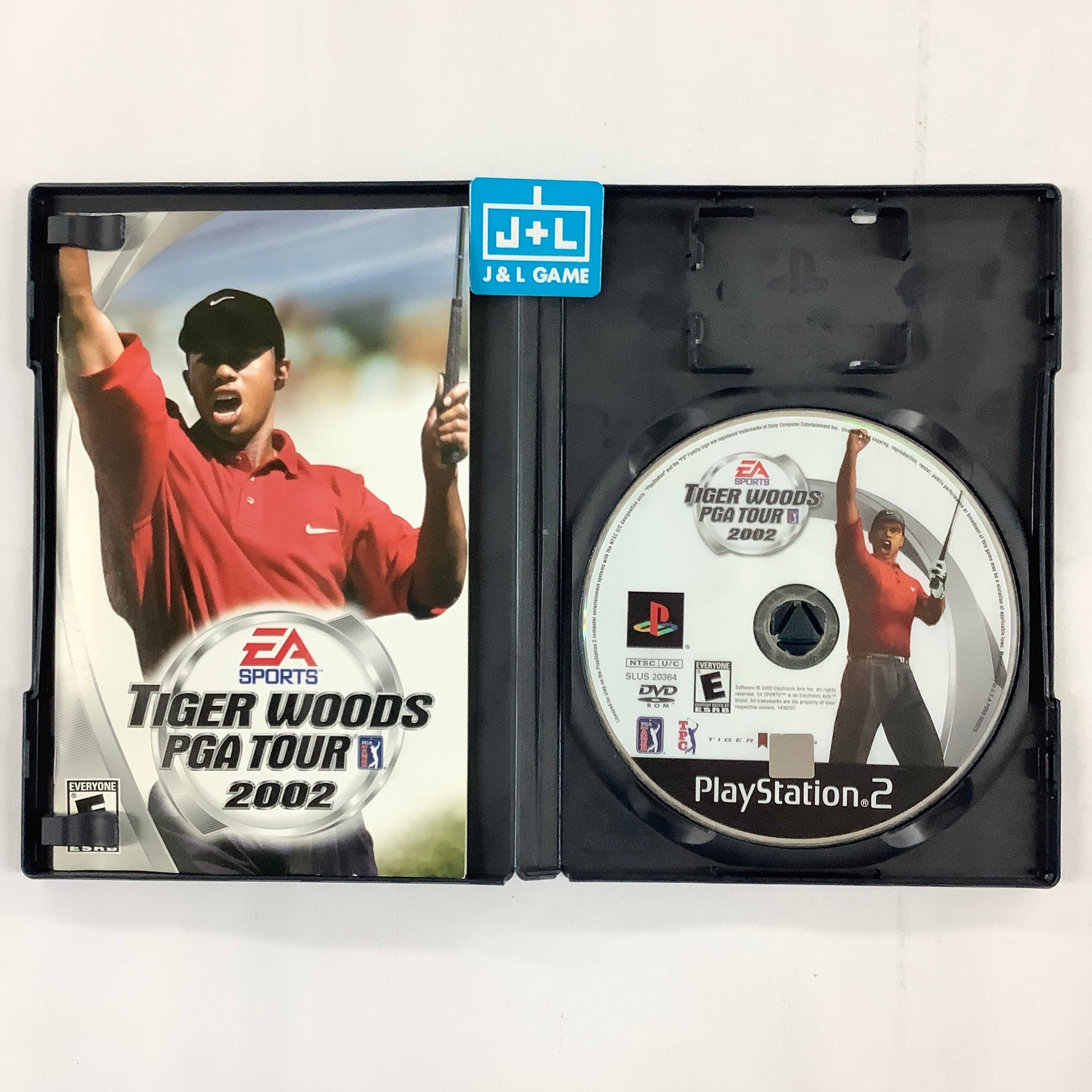 Tiger Woods PGA Tour 2002 - (PS2) PlayStation 2 [Pre-Owned] Video Games EA Sports   