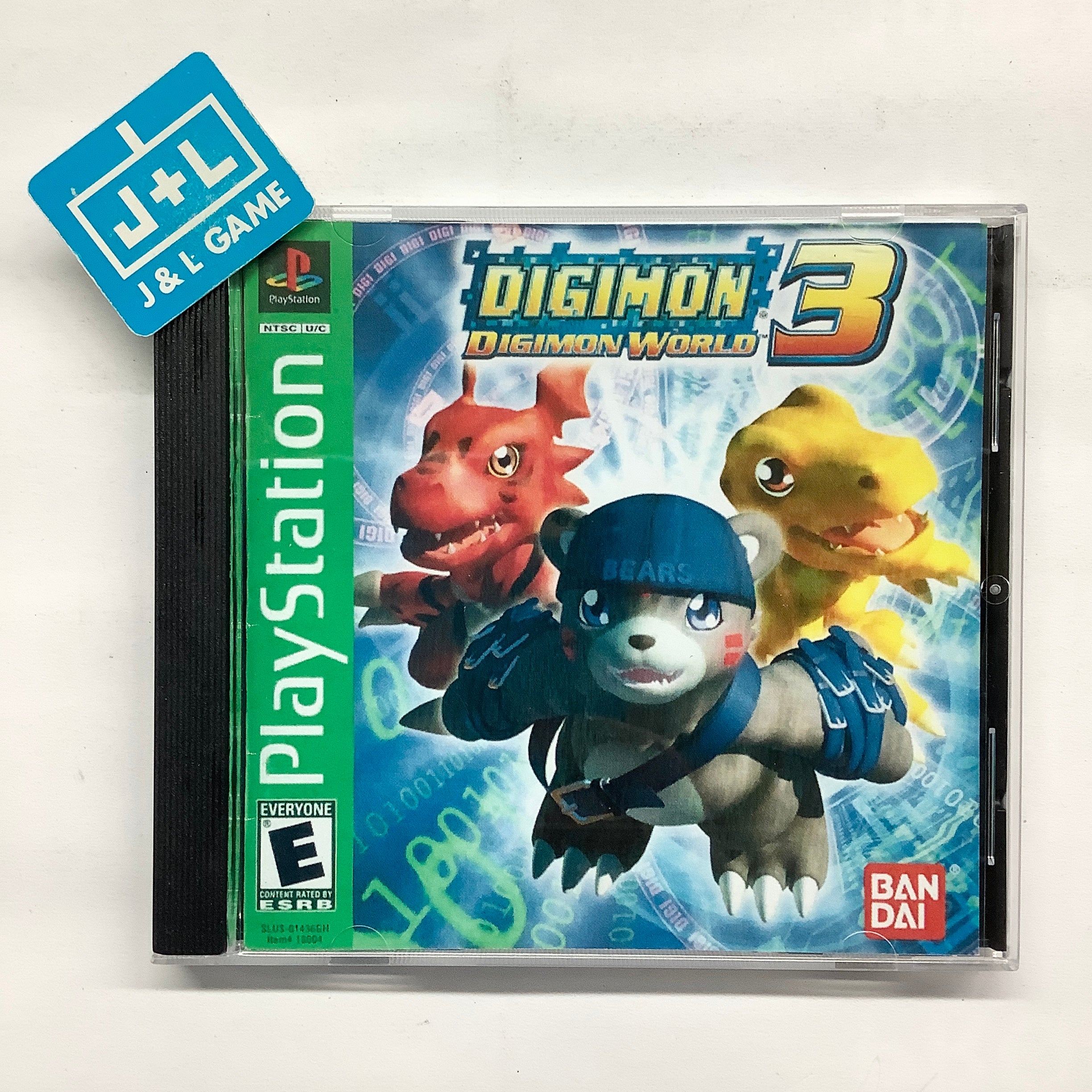 Digimon World 3 (Greatest Hits)  - (PS1) PlayStation 1 [Pre-Owned] Video Games Bandai   