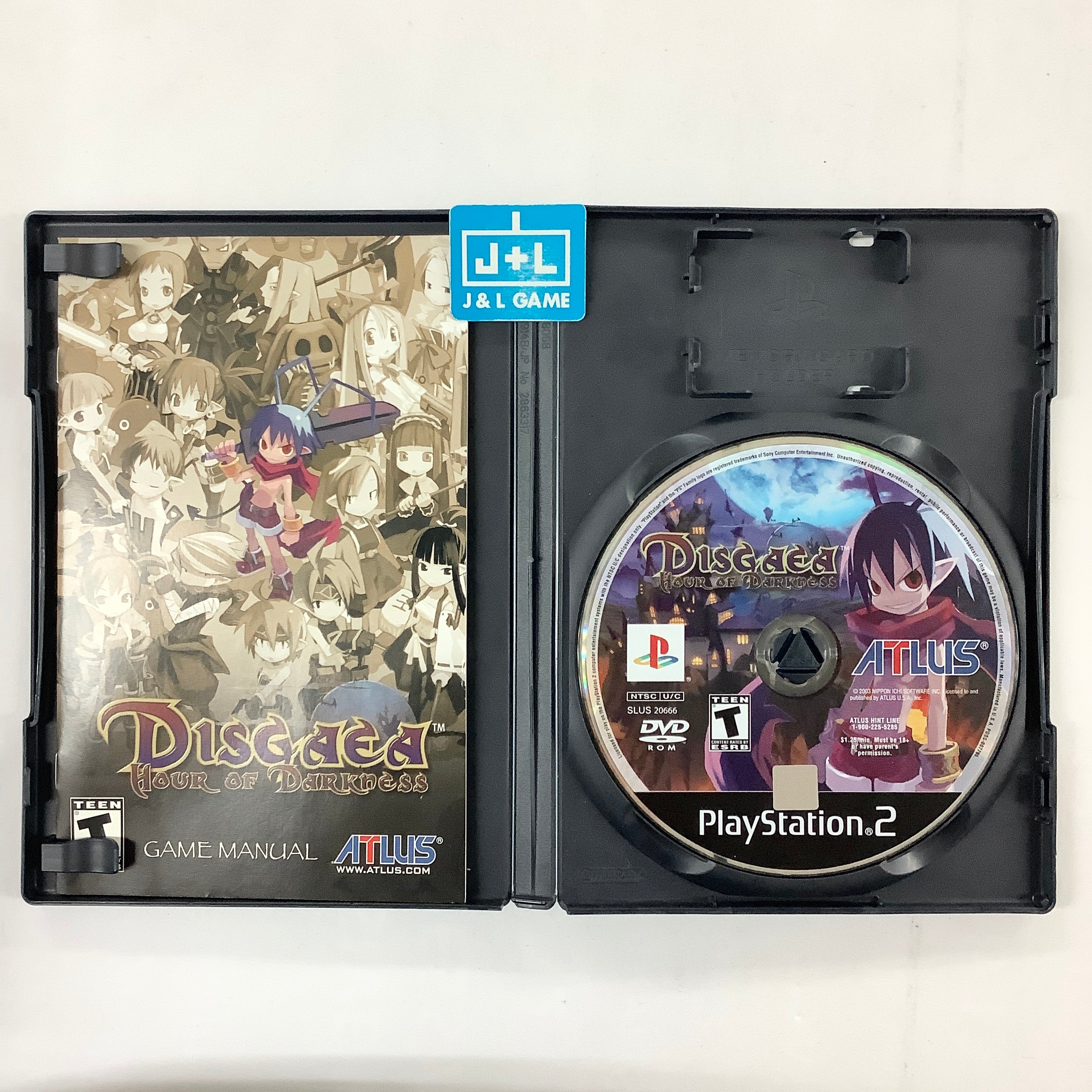 Disgaea: Hour of Darkness - (PS2) PlayStation 2 [Pre-Owned] Video Games Atlus   