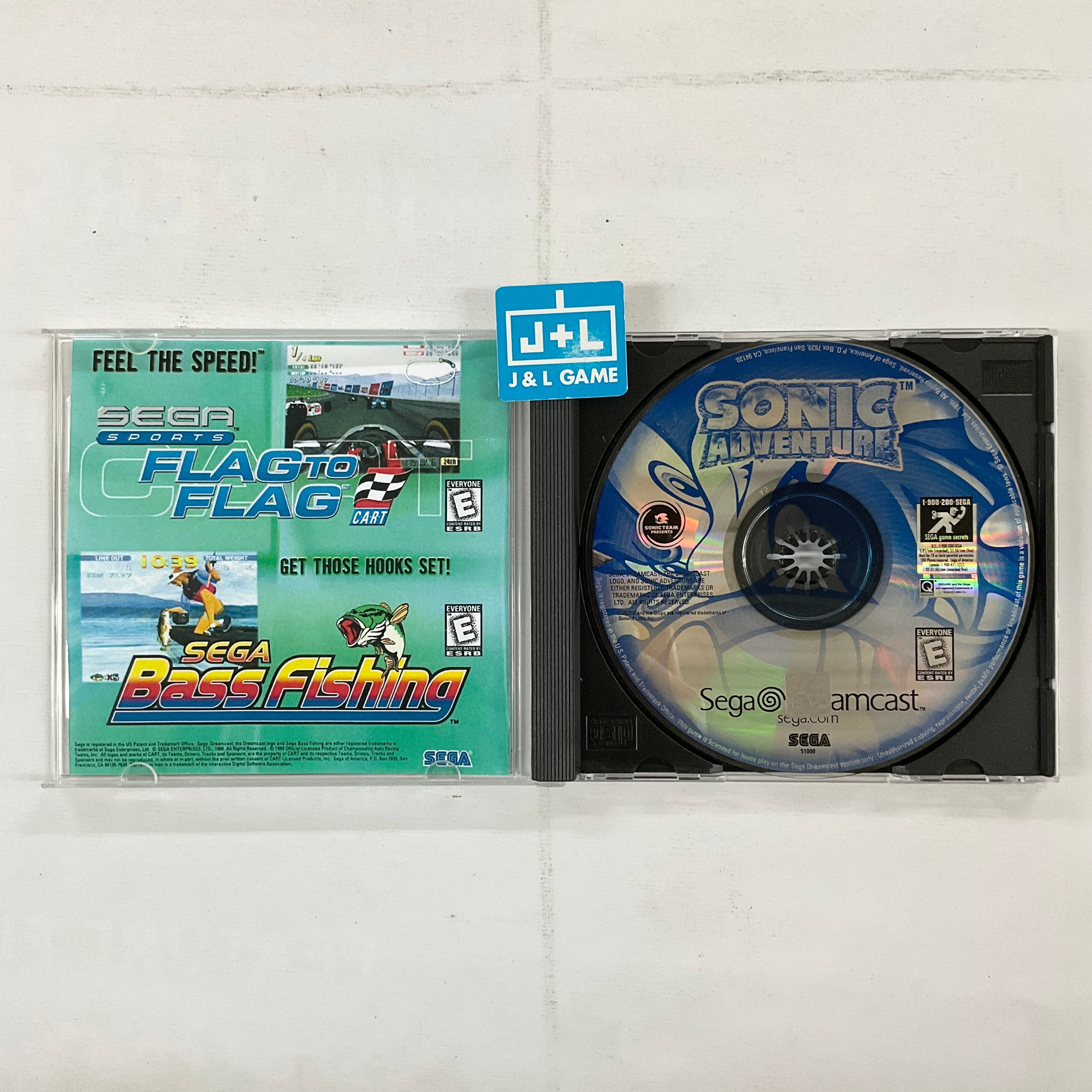 Sonic Adventure - (DC) SEGA Dreamcast  [Pre-Owned] Video Games Sega   