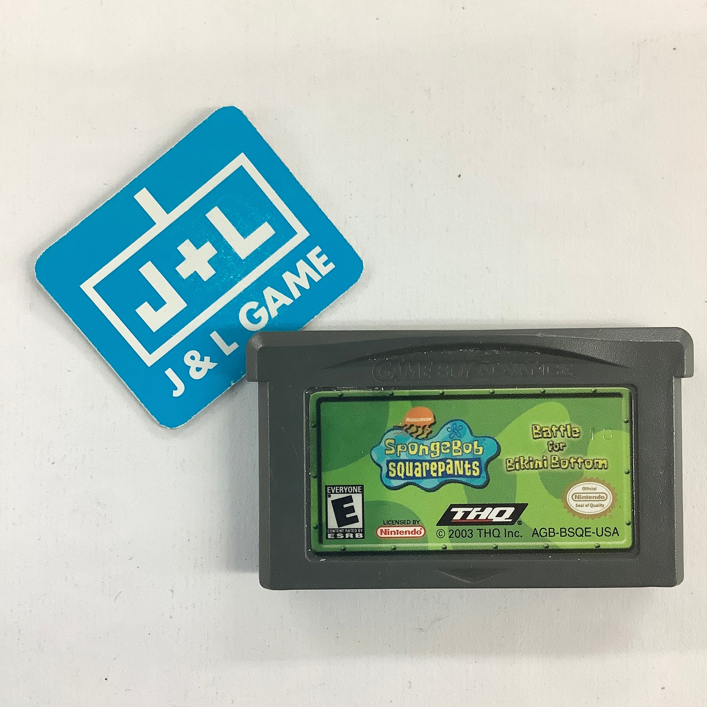 SpongeBob SquarePants: Battle for Bikini Bottom - (GBA) Game Boy Advance [Pre-Owned] Video Games THQ   