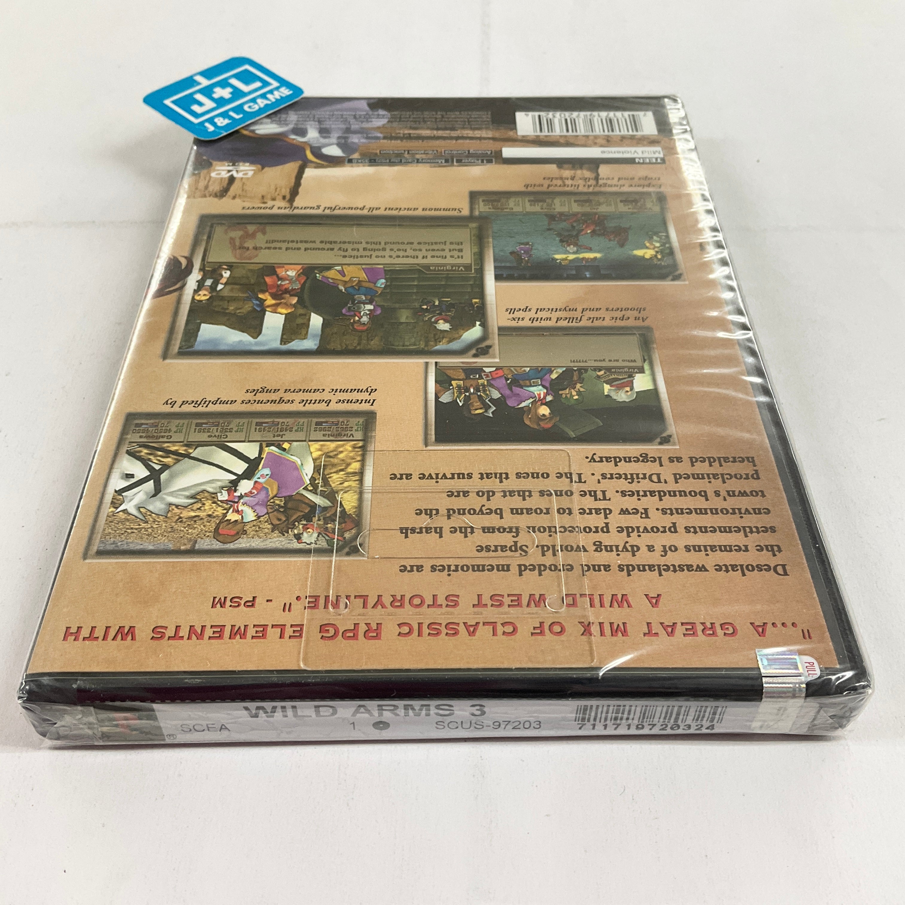 Wild Arms 3 - (PS2) PlayStation 2 Video Games SCEA   