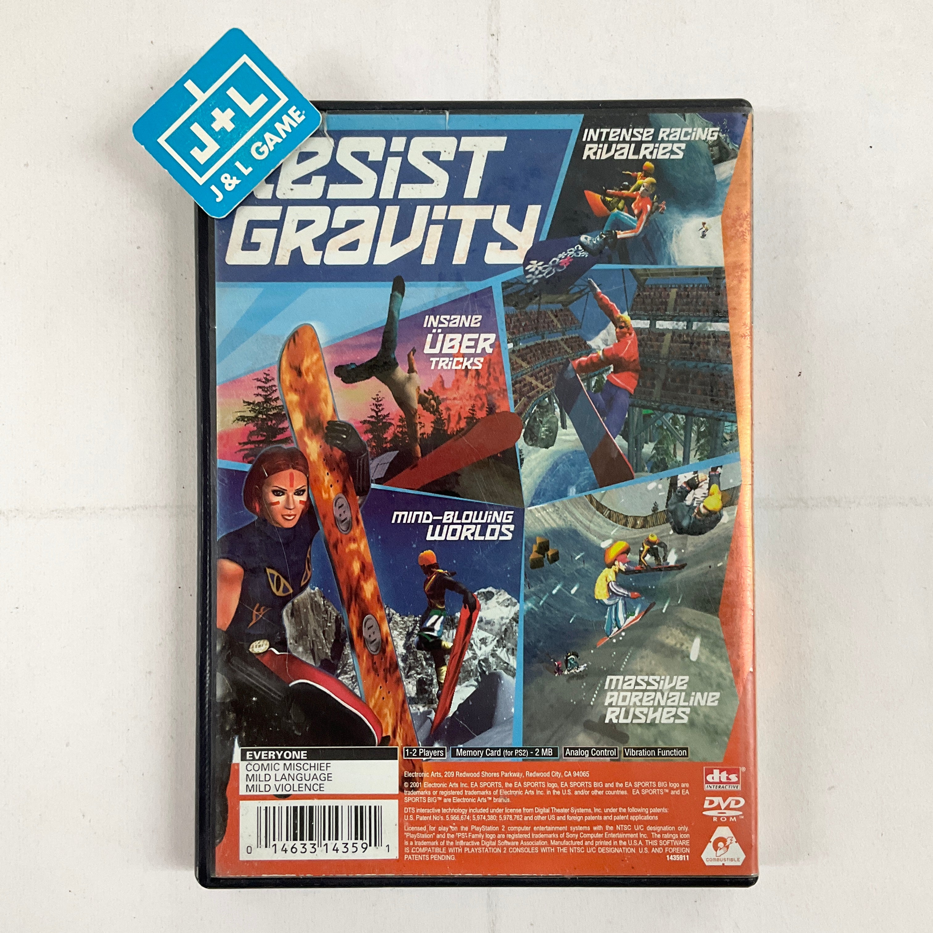 SSX Tricky - (PS2) PlayStation 2 [Pre-Owned] Video Games EA Sports Big   