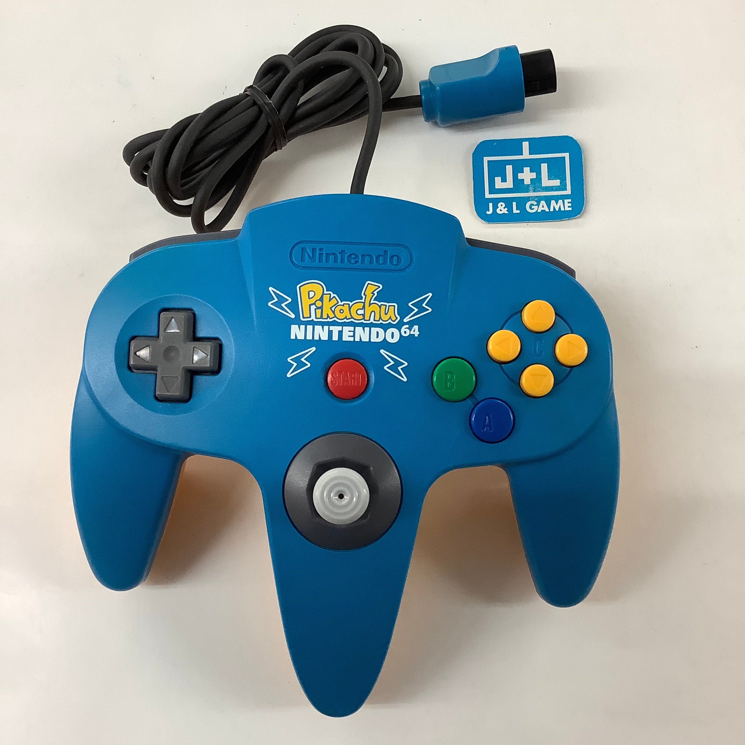 Nintendo 64 Controller (Pikachu Blue & Yellow) - (N64) Nintendo 64 [Pre-Owned] (Japanese Import) Accessories Nintendo   