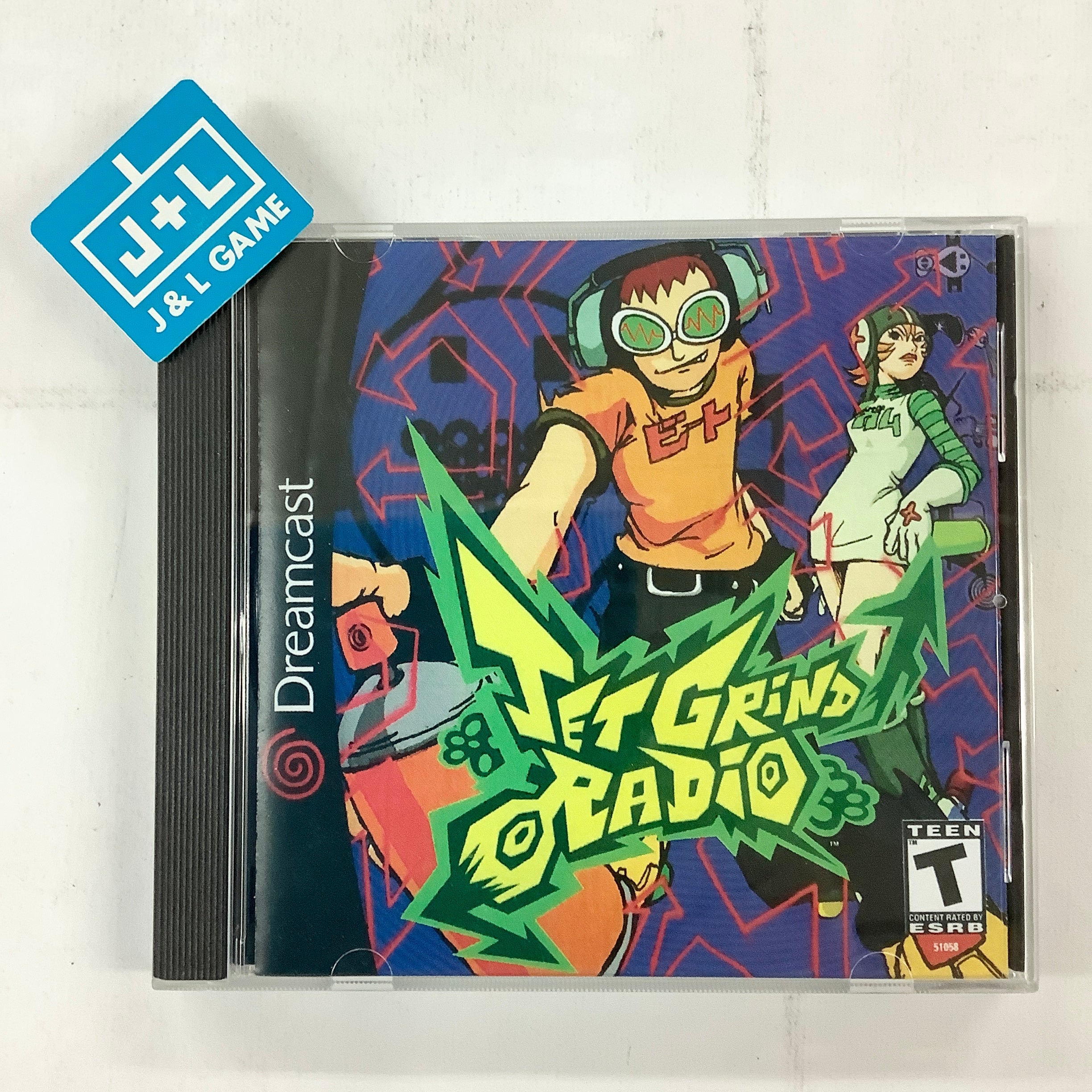 Jet Grind Radio - (DC) SEGA Dreamcast  [Pre-Owned] Video Games Sega   