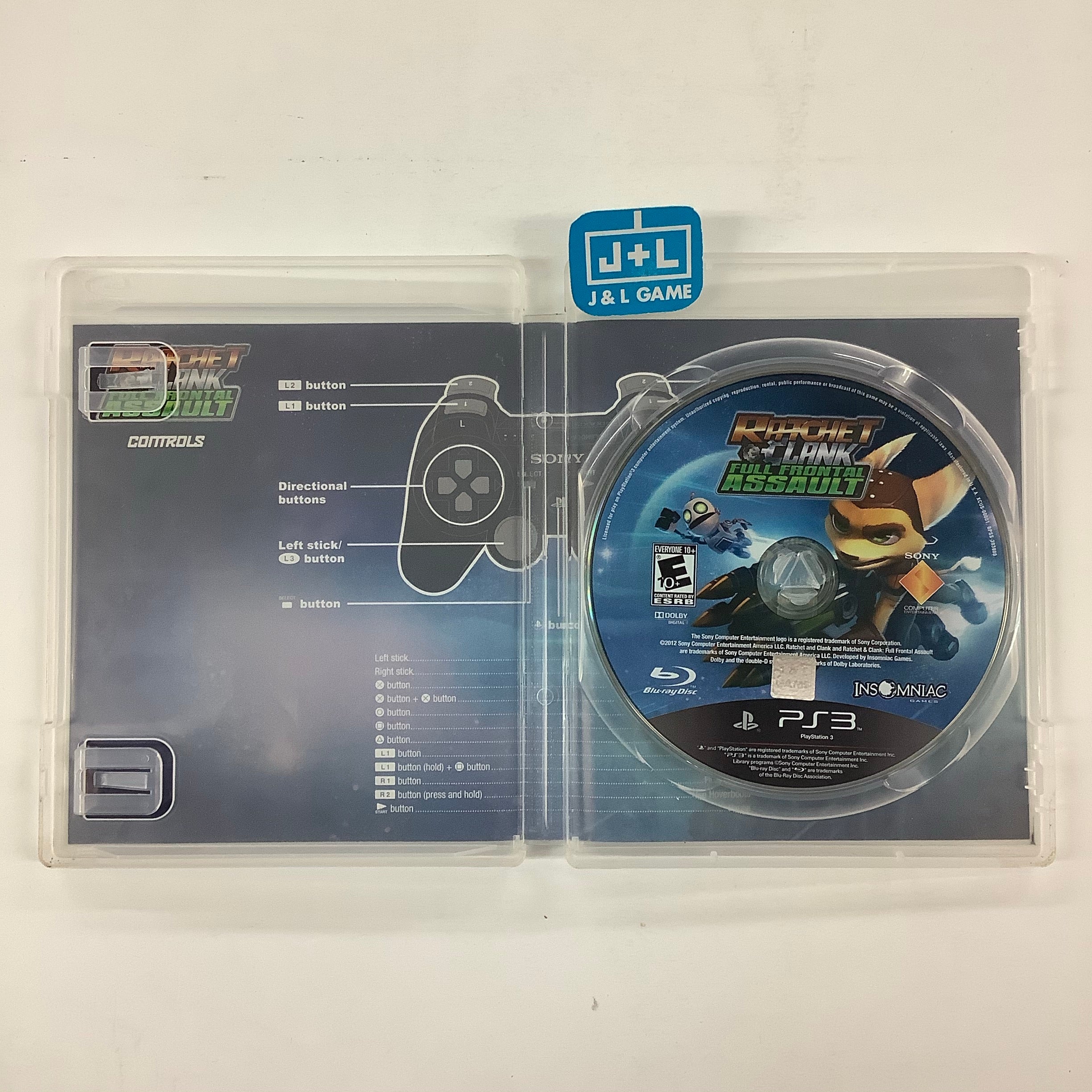 Ratchet & Clank: Full Frontal Assault - (PS3) PlayStation 3 [Pre-Owned] Video Games SCEA   