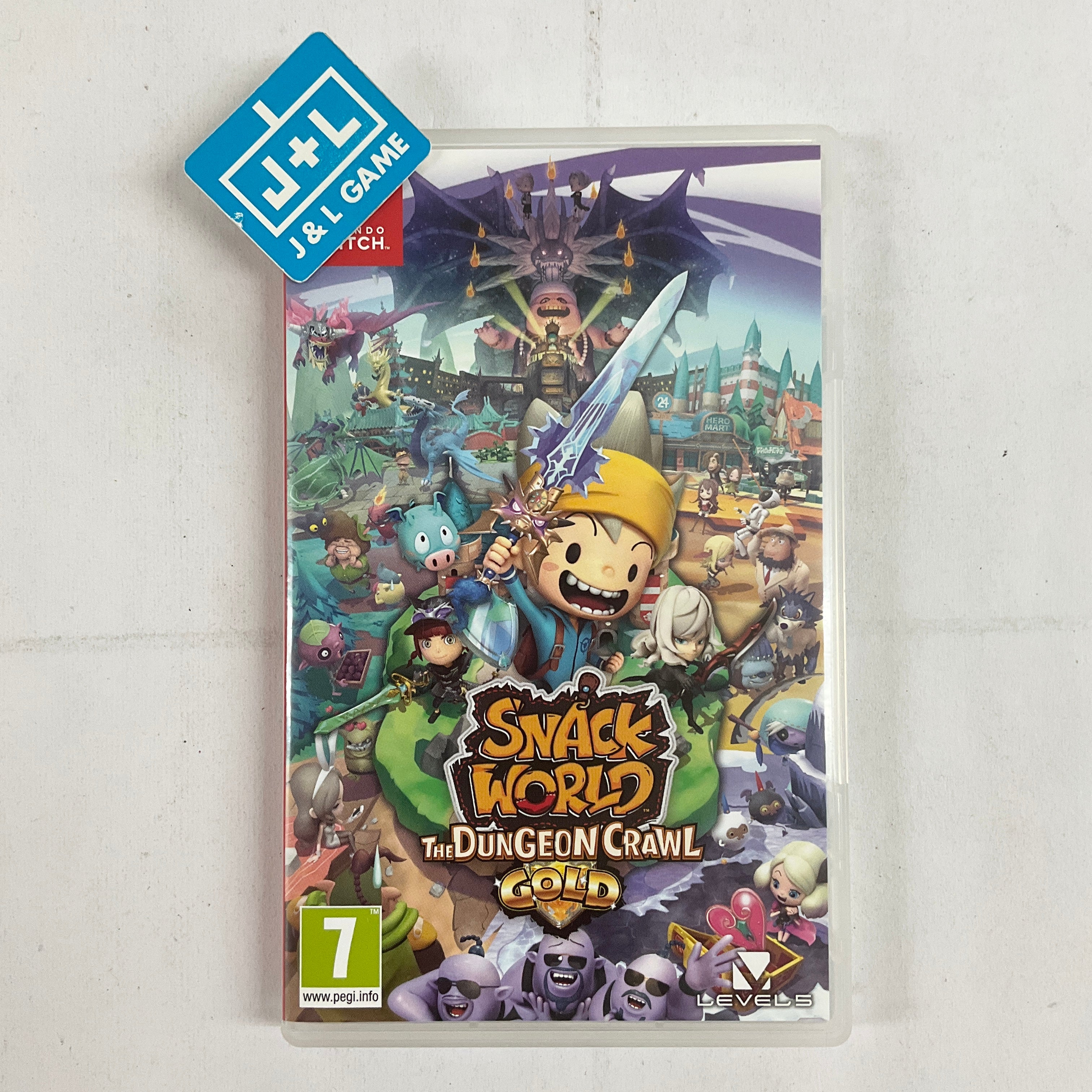 Snack World: The Dungeon Crawl Gold - (NSW) Nintendo Switch [Pre-Owned] (European Import) Video Games Nintendo   