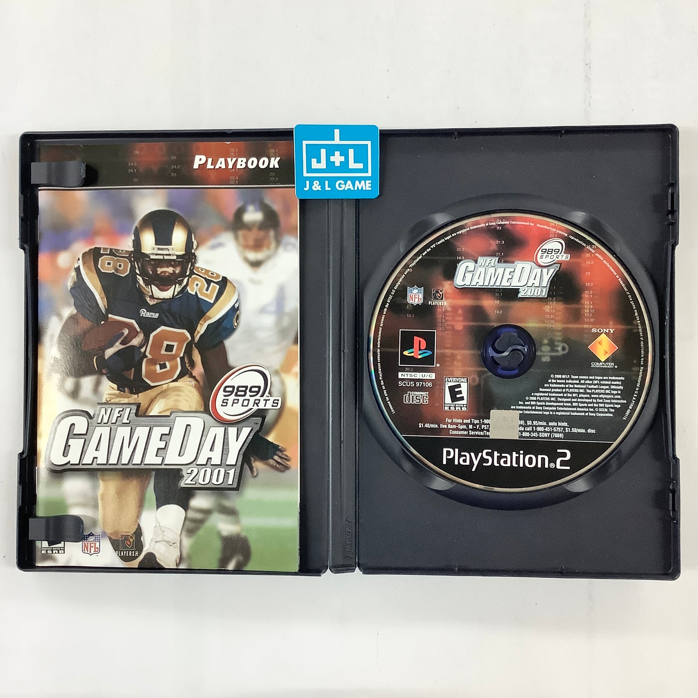 NFL GameDay 2001 - (PS2) PlayStation 2 [Pre-Owned] Video Games SCEA   