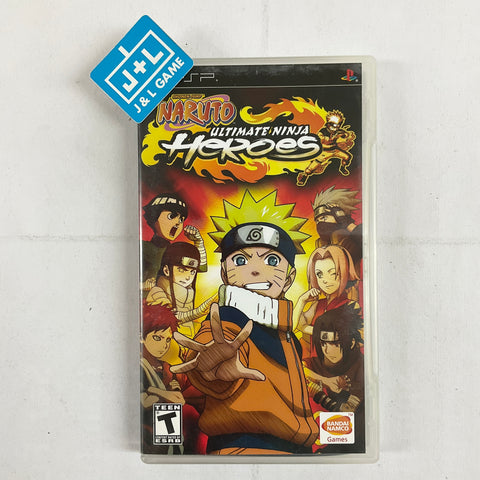 Naruto: Ultimate Ninja Heroes - Sony PSP [Pre-Owned] Video Games Namco Bandai Games   