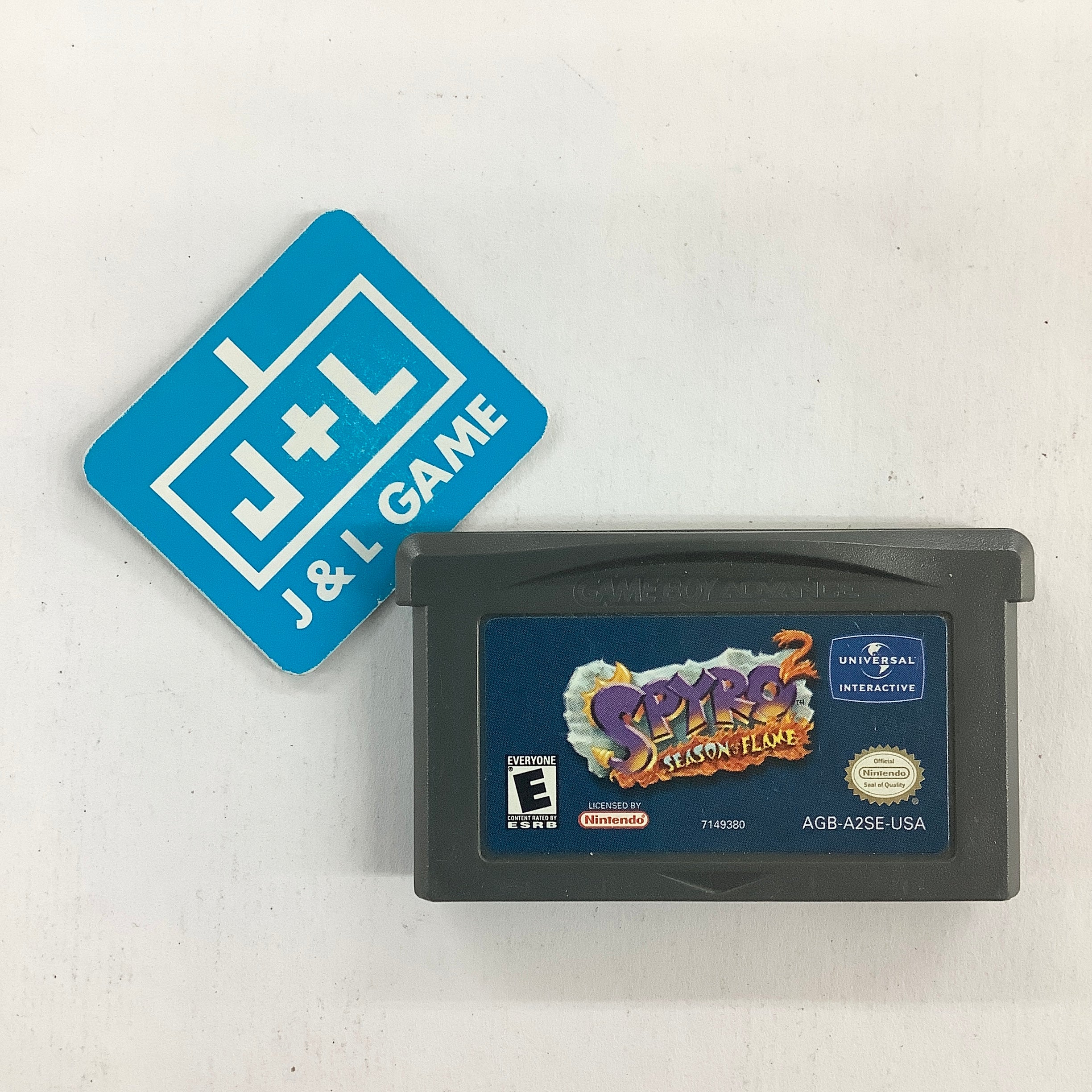 Spyro 2: Season of Flame - (GBA) Game Boy Advance [Pre-Owned] Video Games Universal Interactive   