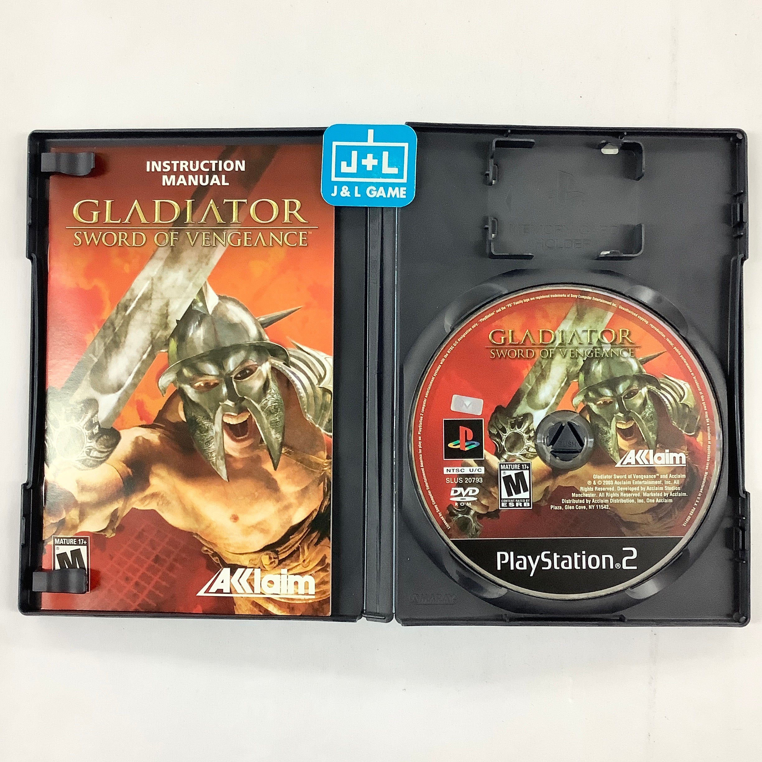 Gladiator: Sword of Vengeance - (PS2) PlayStation 2 [Pre-Owned] Video Games Acclaim   