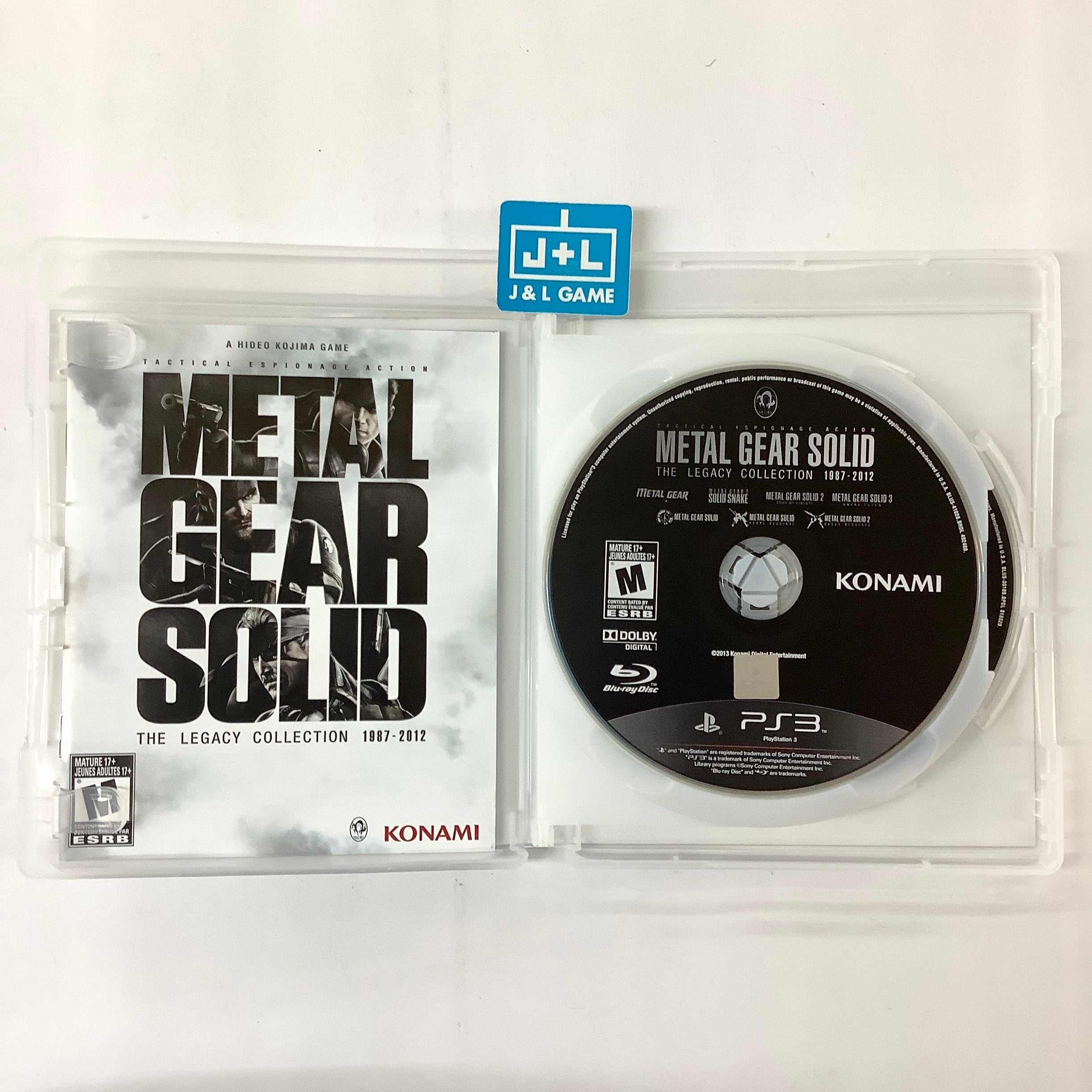 Metal Gear Solid: The Legacy Collection - (PS3) PlayStation 3 [Pre-Owned] Video Games Konami   