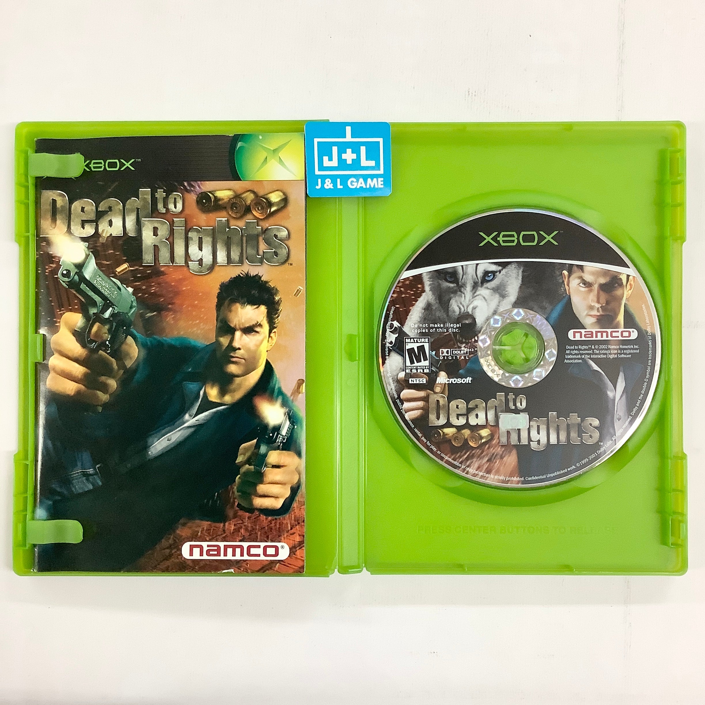 Dead to Rights - (XB) Xbox [Pre-Owned] Video Games Namco   